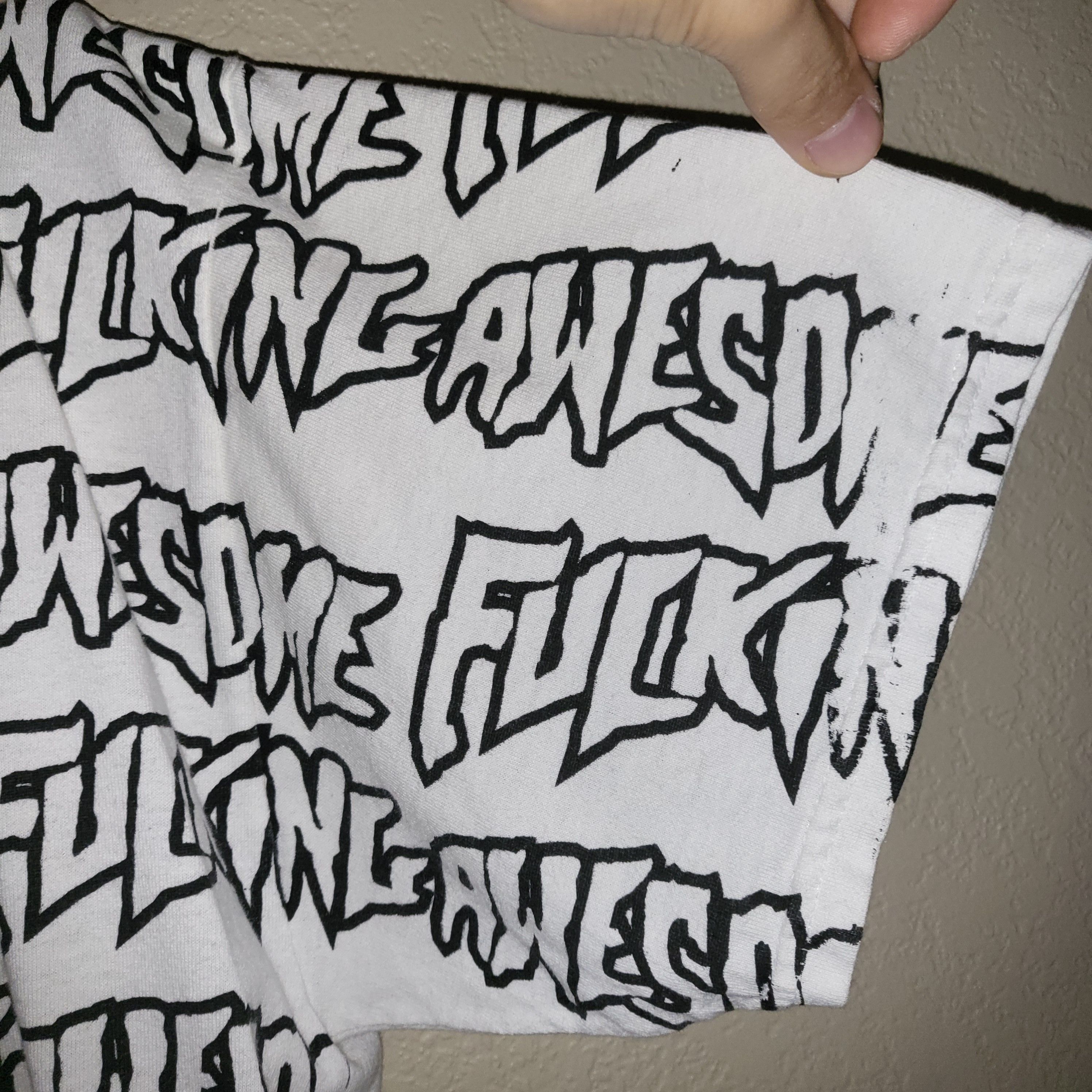 Fucking Awesome 2011 Sample all over logo tee Size US L / EU 52-54 / 3 - 3 Thumbnail