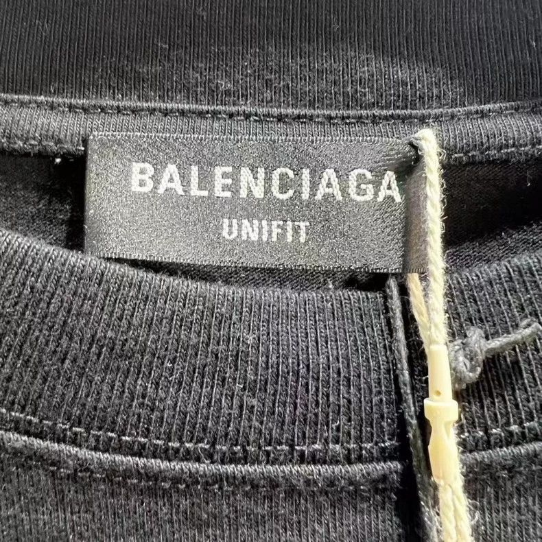 Balenciaga Balenciaga Waterfall Print Logo Short Sleeve Size US S / EU 44-46 / 1 - 2 Thumbnail