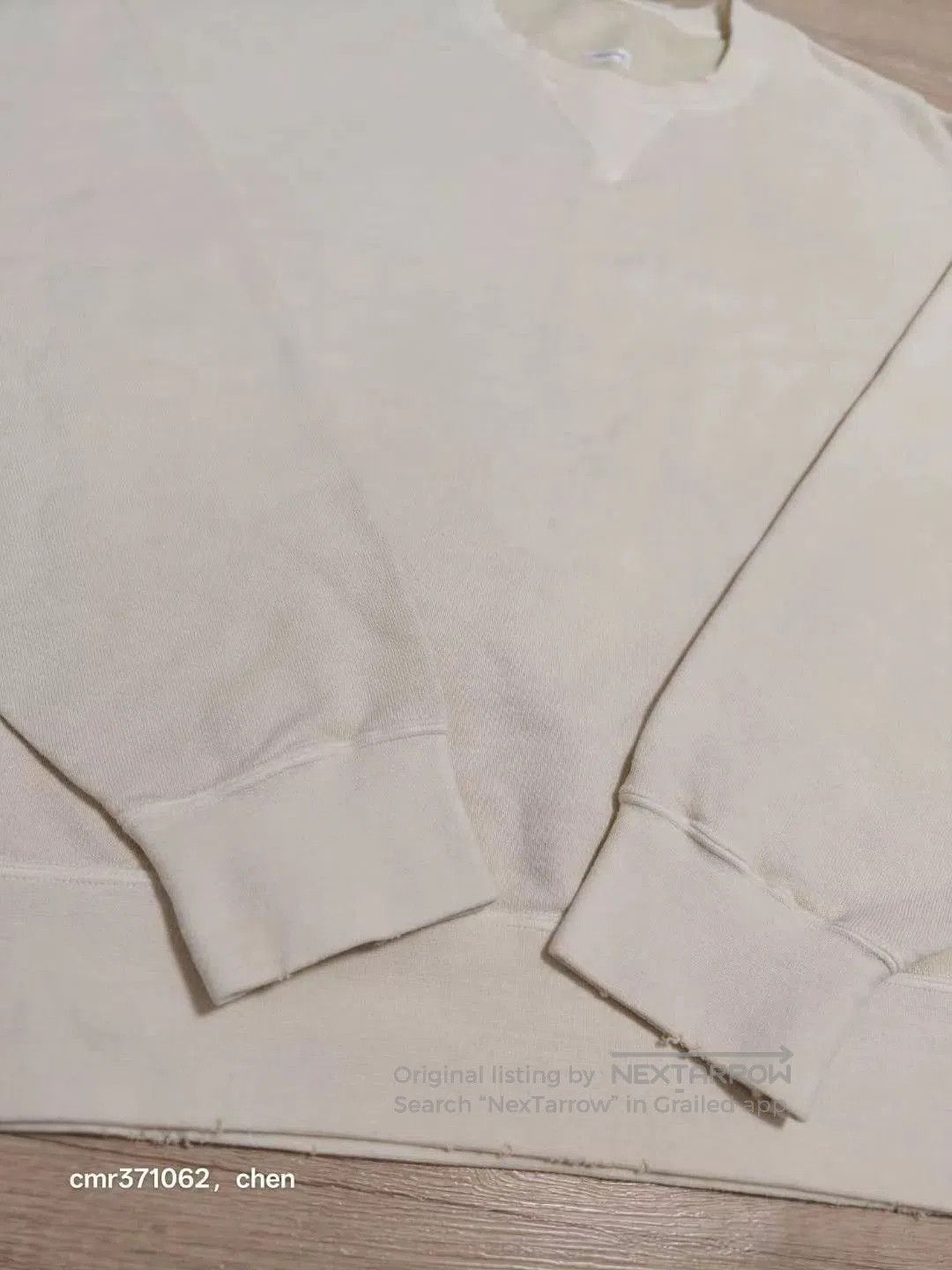 Visvim Beige Long Sleeve Crewneck Sweatshirt L. Size US L / EU 52-54 / 3 - 2 Thumbnail