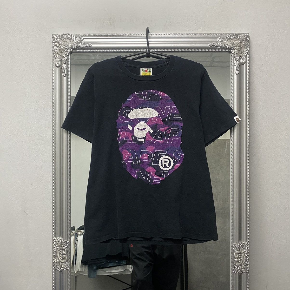 Bape Bape T-shirt Big Head Tee Big Logo A Bathing Ape Size US M / EU 48-50 / 2 - 1 Thumbnail