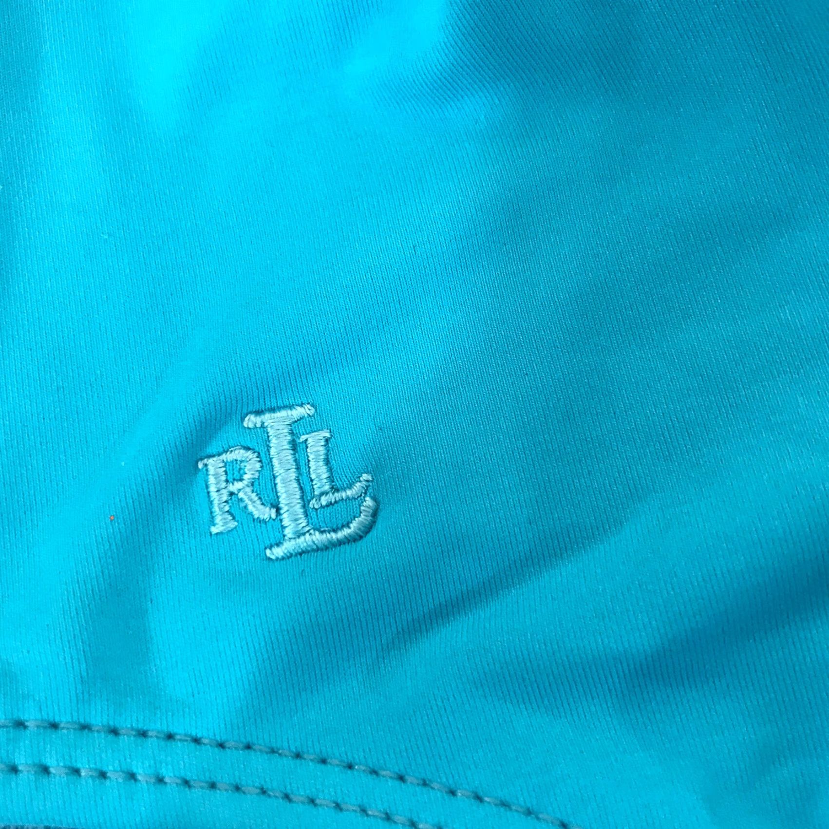 Ralph Lauren RALPH LAUREN Blue Halter One Piece Swimsuit Womens Size 8 Size ONE SIZE - 3 Thumbnail