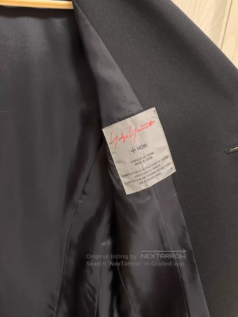 Yohji Yamamoto Yohji Yamamoto Black Asymmetric jacket Size US S / EU 44-46 / 1 - 2 Thumbnail