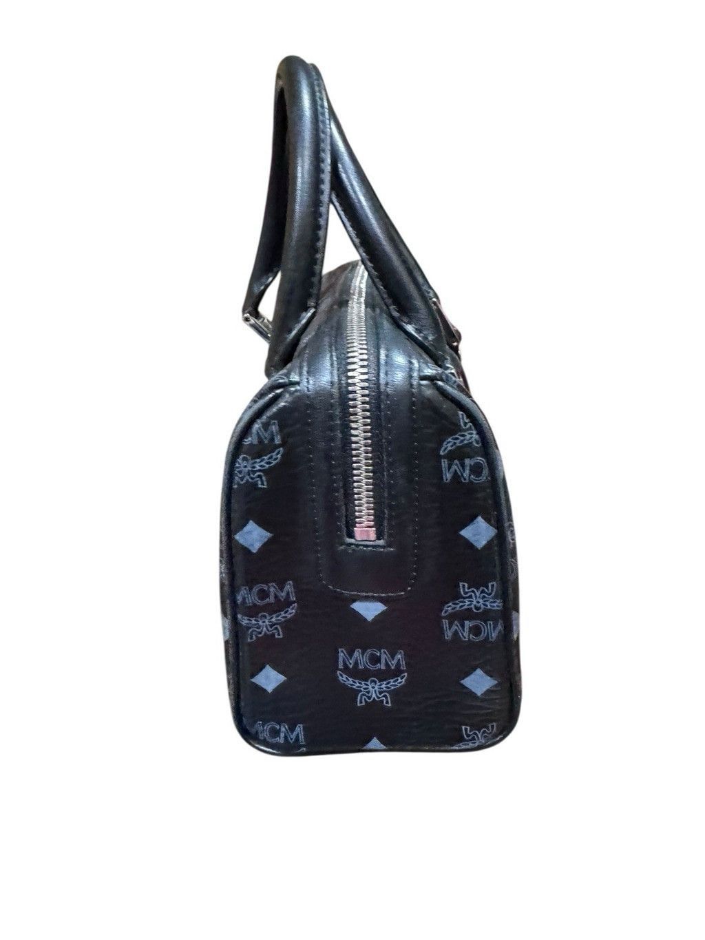 MCM MCM Visetos Black Boston Satchel Size ONE SIZE - 2 Thumbnail