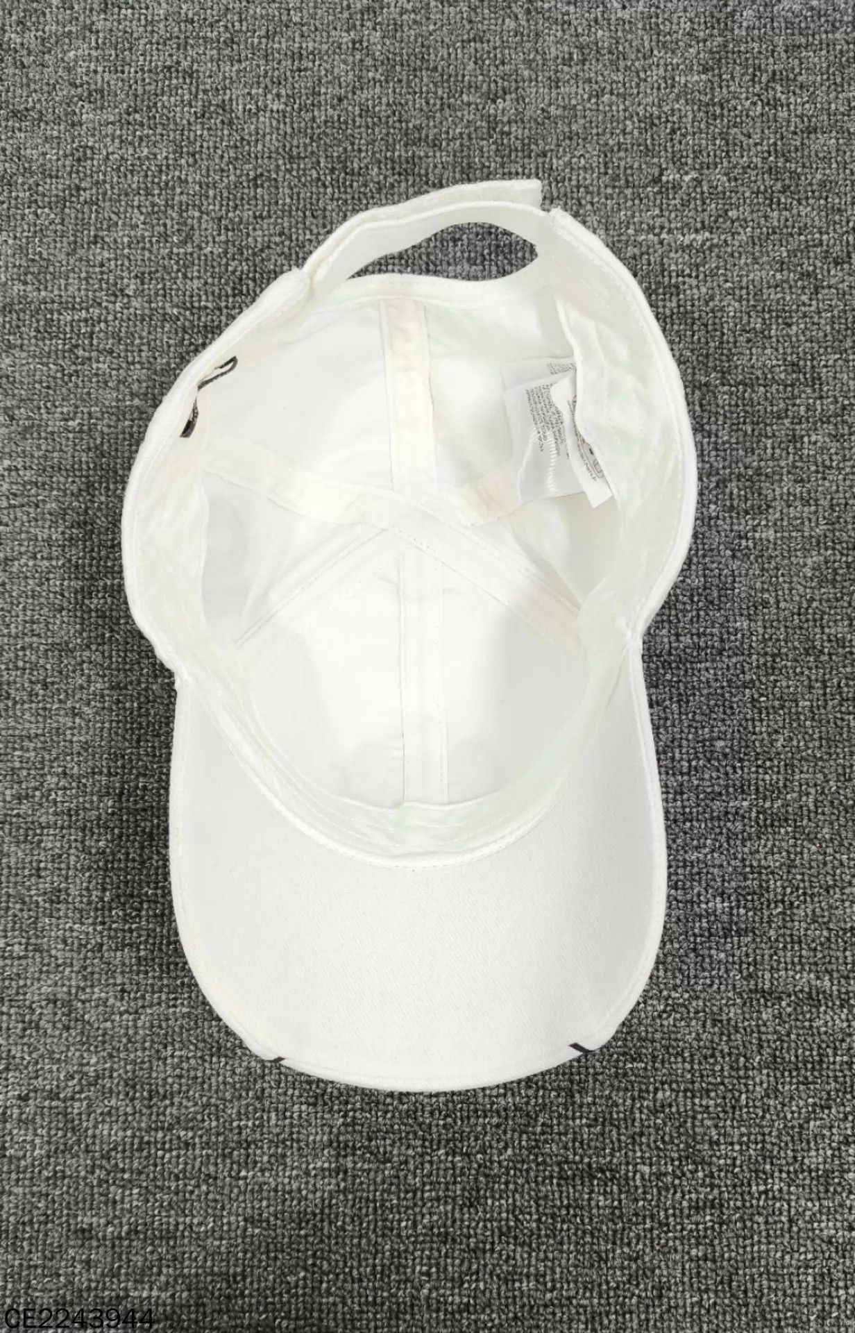 Balenciaga Balenciaga MU Embroidered Logo White Hat Size ONE SIZE - 3 Thumbnail