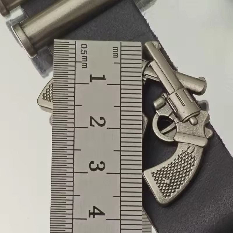 Other Revolver Bullet Row Pants Chain Leather Cover Minimalism Size ONE SIZE - 3 Thumbnail