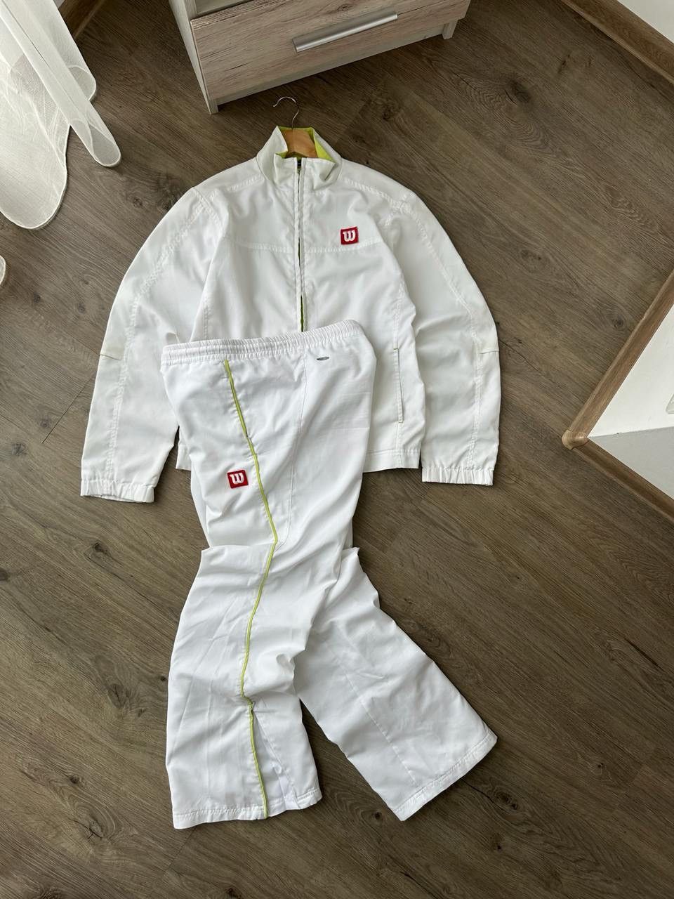 Japanese Brand × Vintage Vintage Wilson White Sportswear W’S Tracksuit Size M / US 6-8 / IT 42-44 - 14 Thumbnail