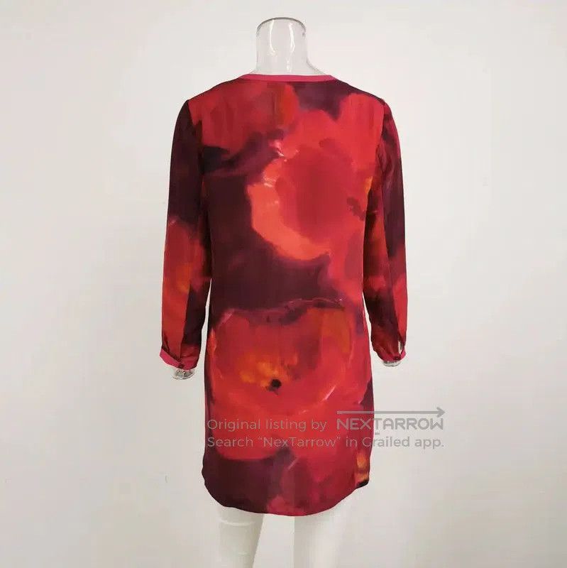 Max Mara MaxMara Pink Silk Print Summer Shirt . Size S / US 4 / IT 40 - 3 Thumbnail