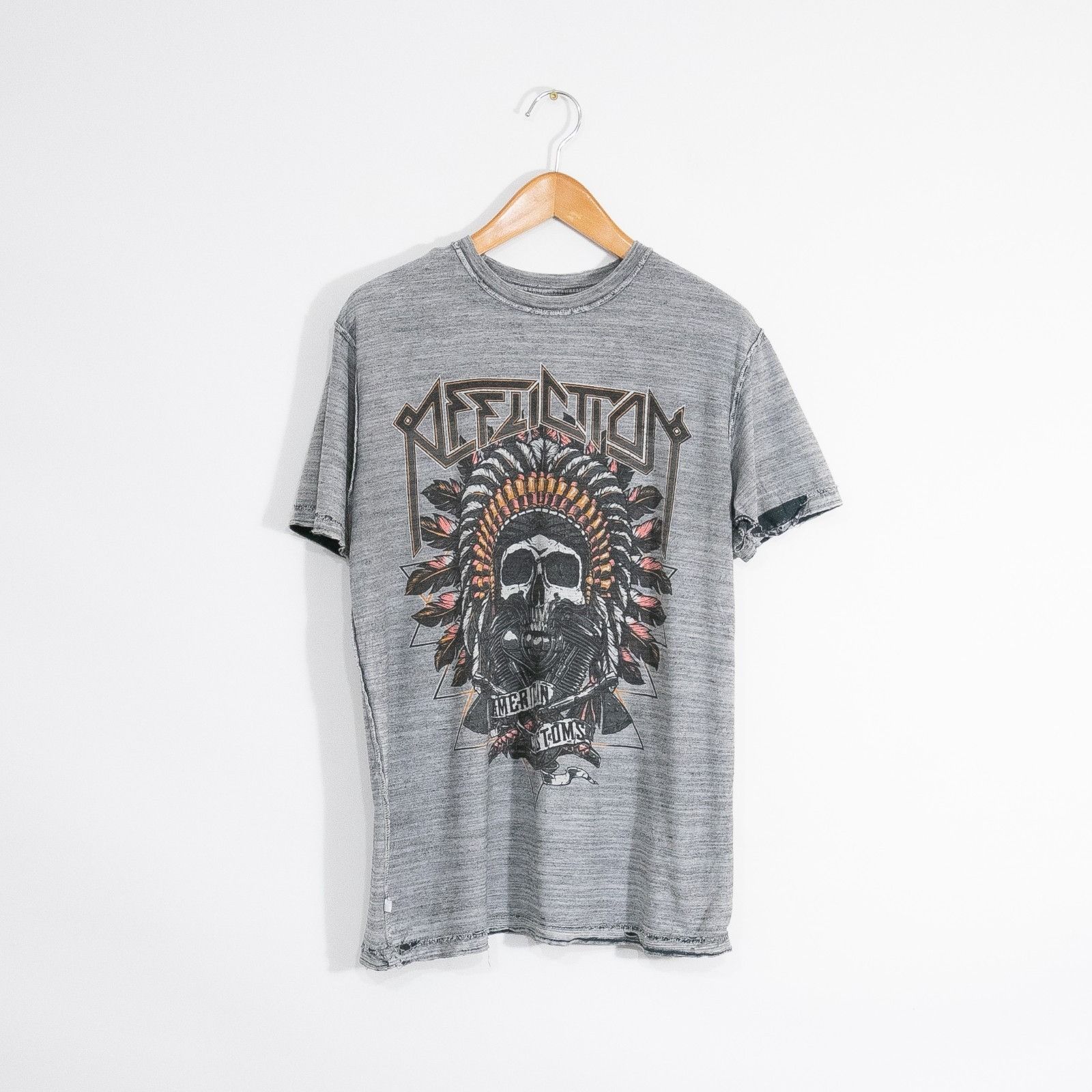 Affliction Vintage Y2K Affliction T Shirt Mens Large - Thin Distressed Size US L / EU 52-54 / 3 - 7 Thumbnail
