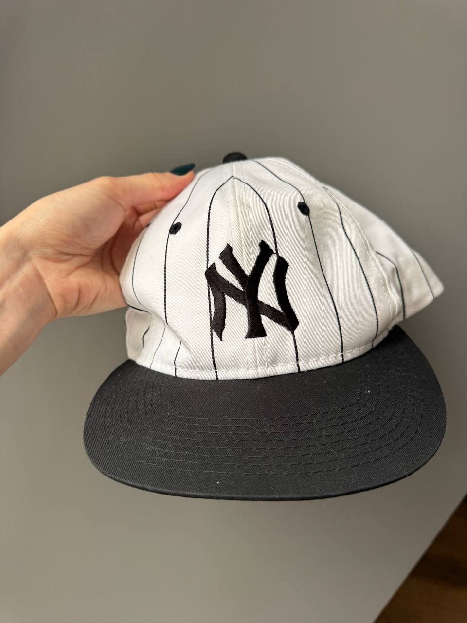 New York Yankees Vintage 90s New York Yankees MLB Hat Cap Dodgers Raiders Size ONE SIZE - 3 Thumbnail