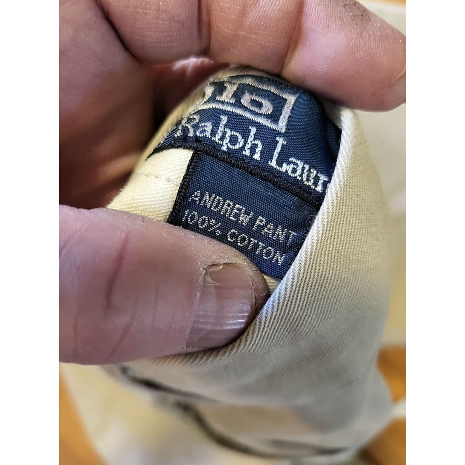 Polo Ralph Lauren Polo Ralph Lauren Andrew Chino Pants 38x32 Beige Men Golf Size US M / EU 48-50 / 2 - 6 Thumbnail