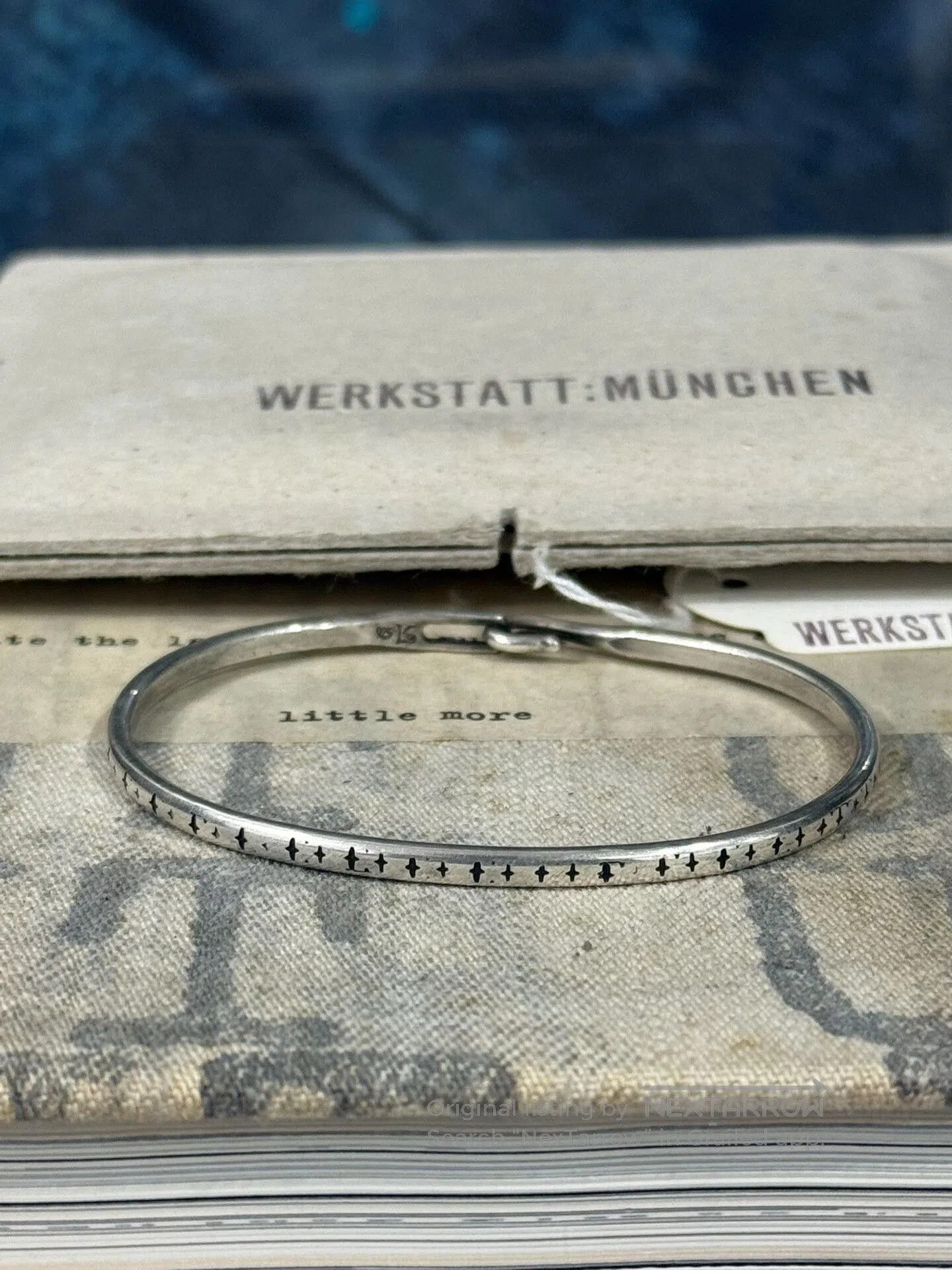 Werkstatt Munchen Werkstatt Munchen Silver Cross Bracelet Size S. Size ONE SIZE - 1 Thumbnail