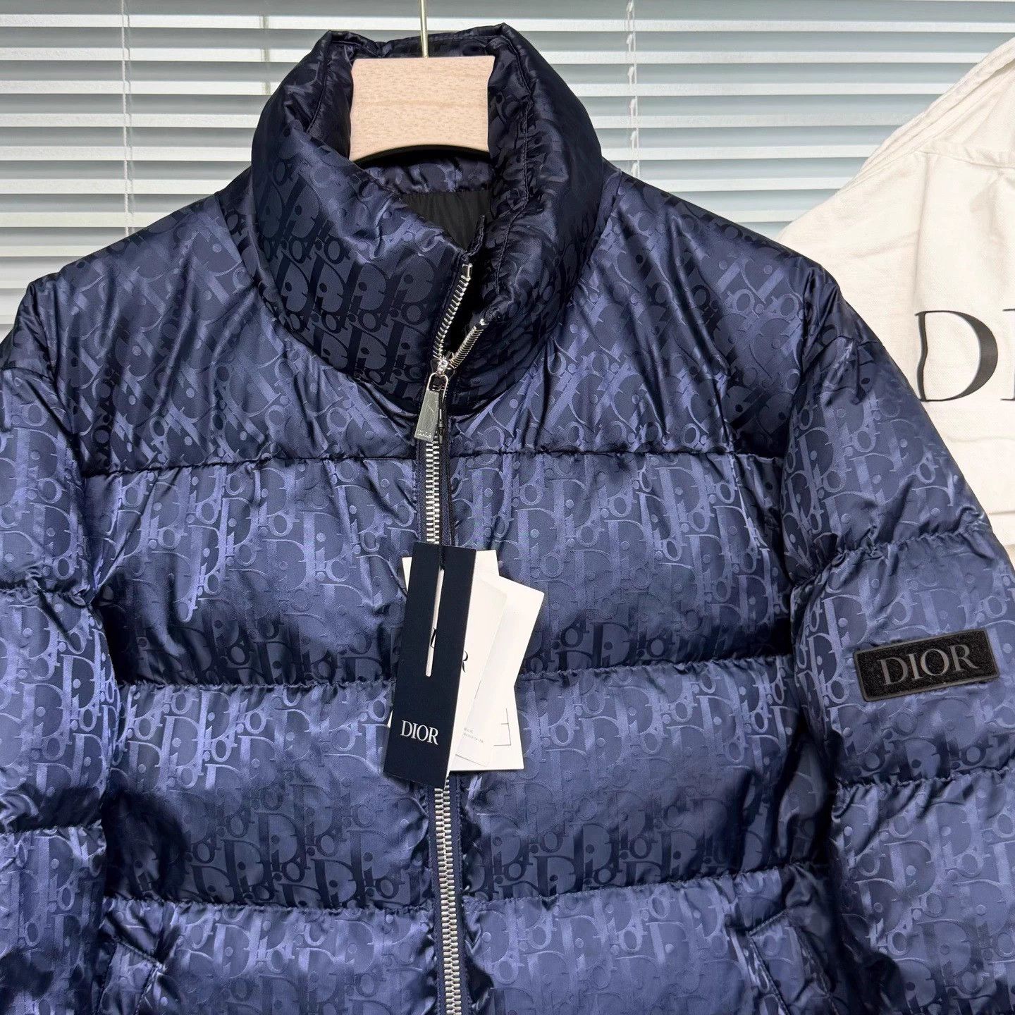 Dior DIOR down jacket, size 48, Oblique monogram print Size M / US 6-8 / IT 42-44 - 3 Thumbnail