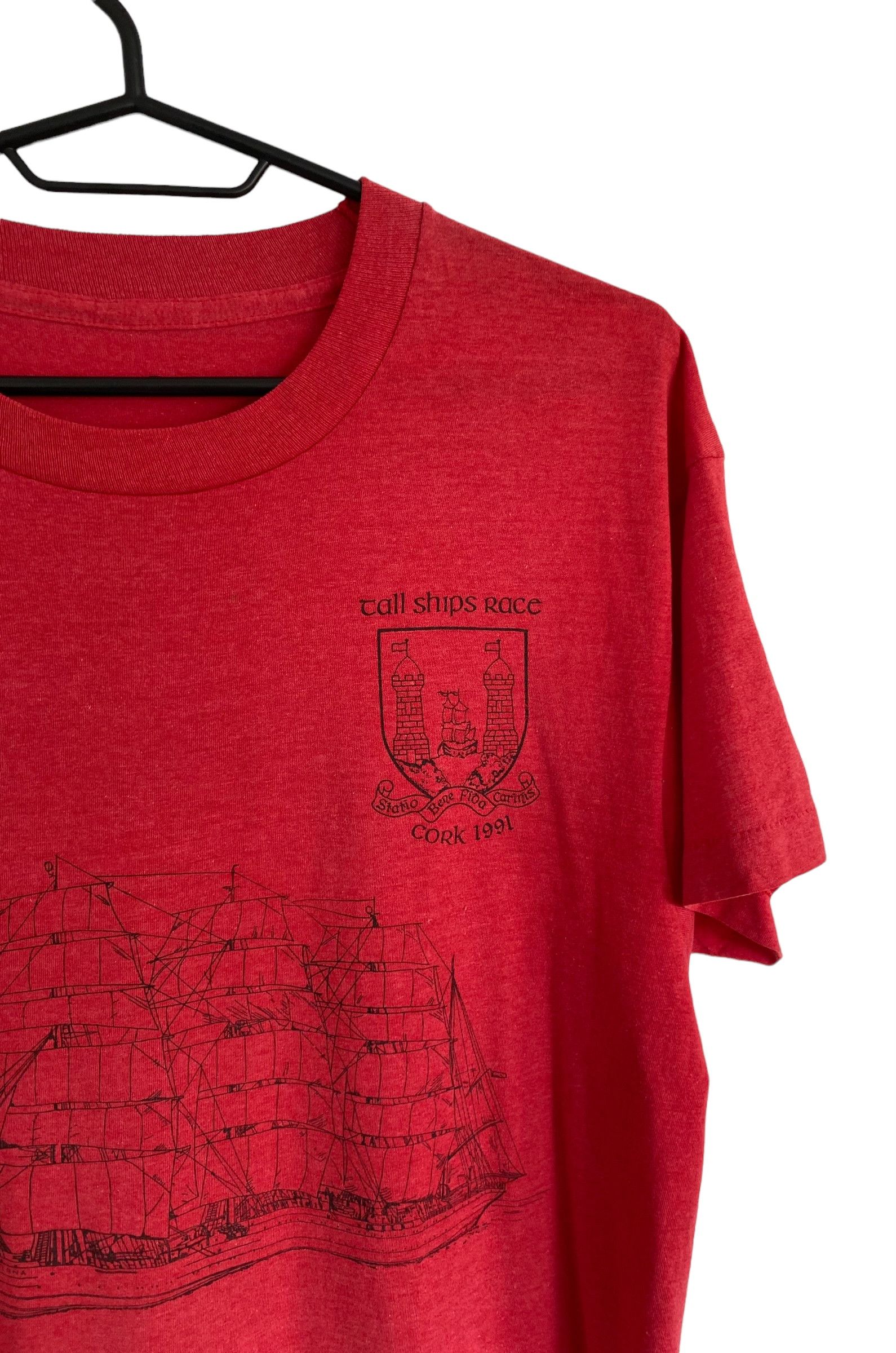 Vintage 1991 Tall ships race cork, single stitch vintage tee Size US M / EU 48-50 / 2 - 2 Thumbnail