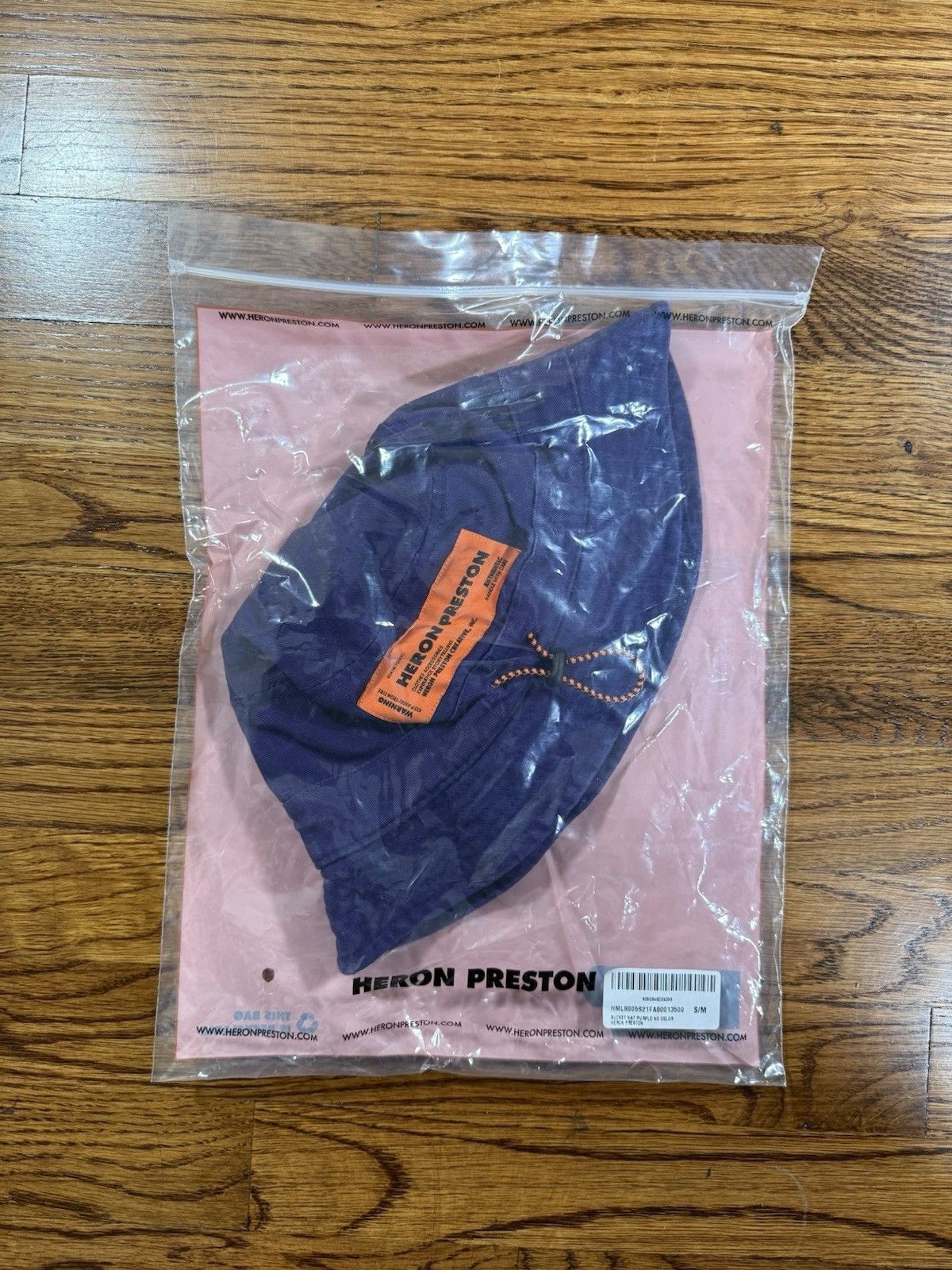 Heron Preston Heron Preston Purple Twill Bucket Hat Adult Unisex S/M NWT Size ONE SIZE - 10 Thumbnail