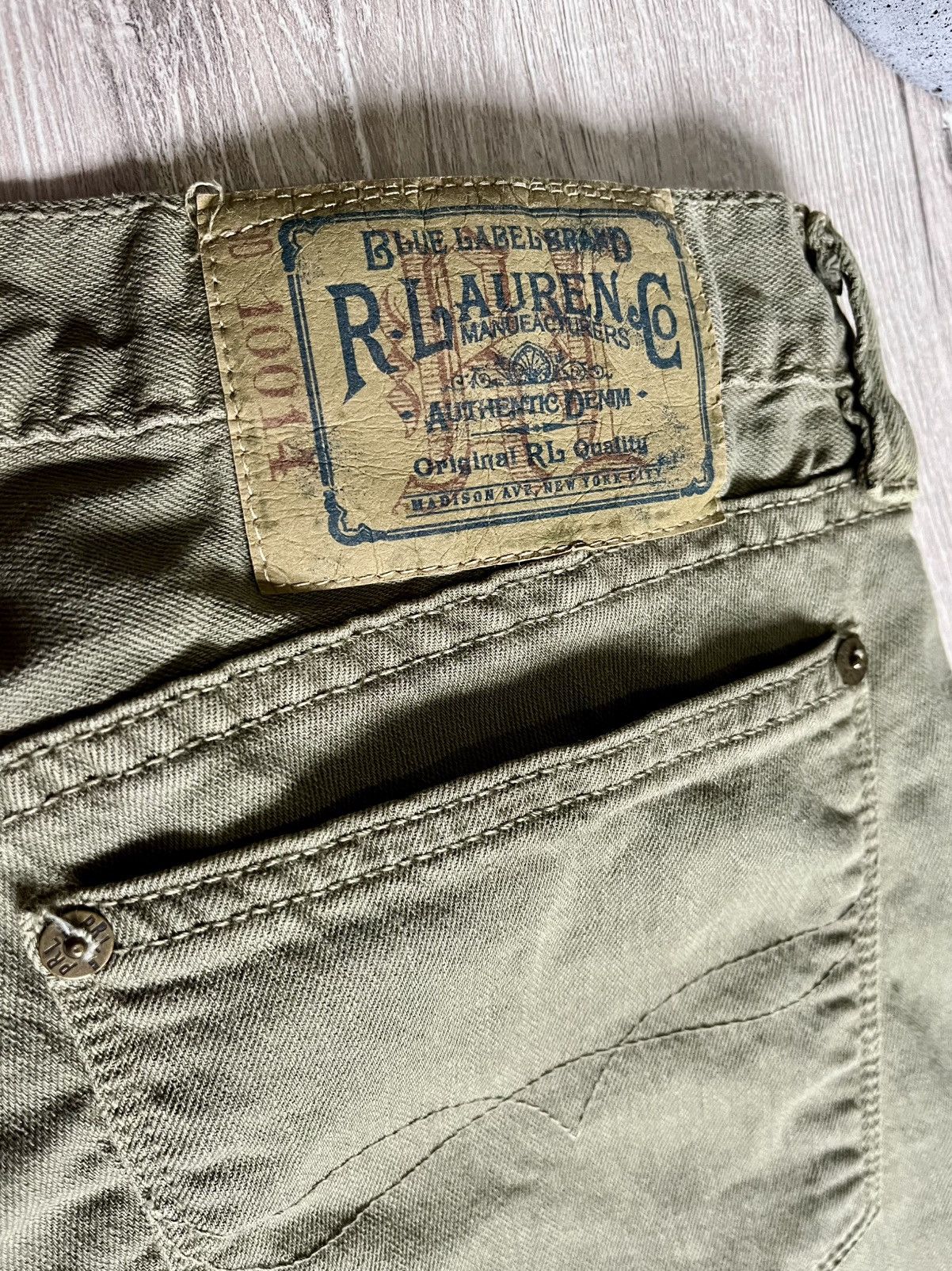 Lauren Ralph Lauren × Ralph Lauren × Ralph Lauren Blue Label Ralph Lauren man’s khaki jeans pants size 32 Size US 32 / EU 48 - 10 Thumbnail