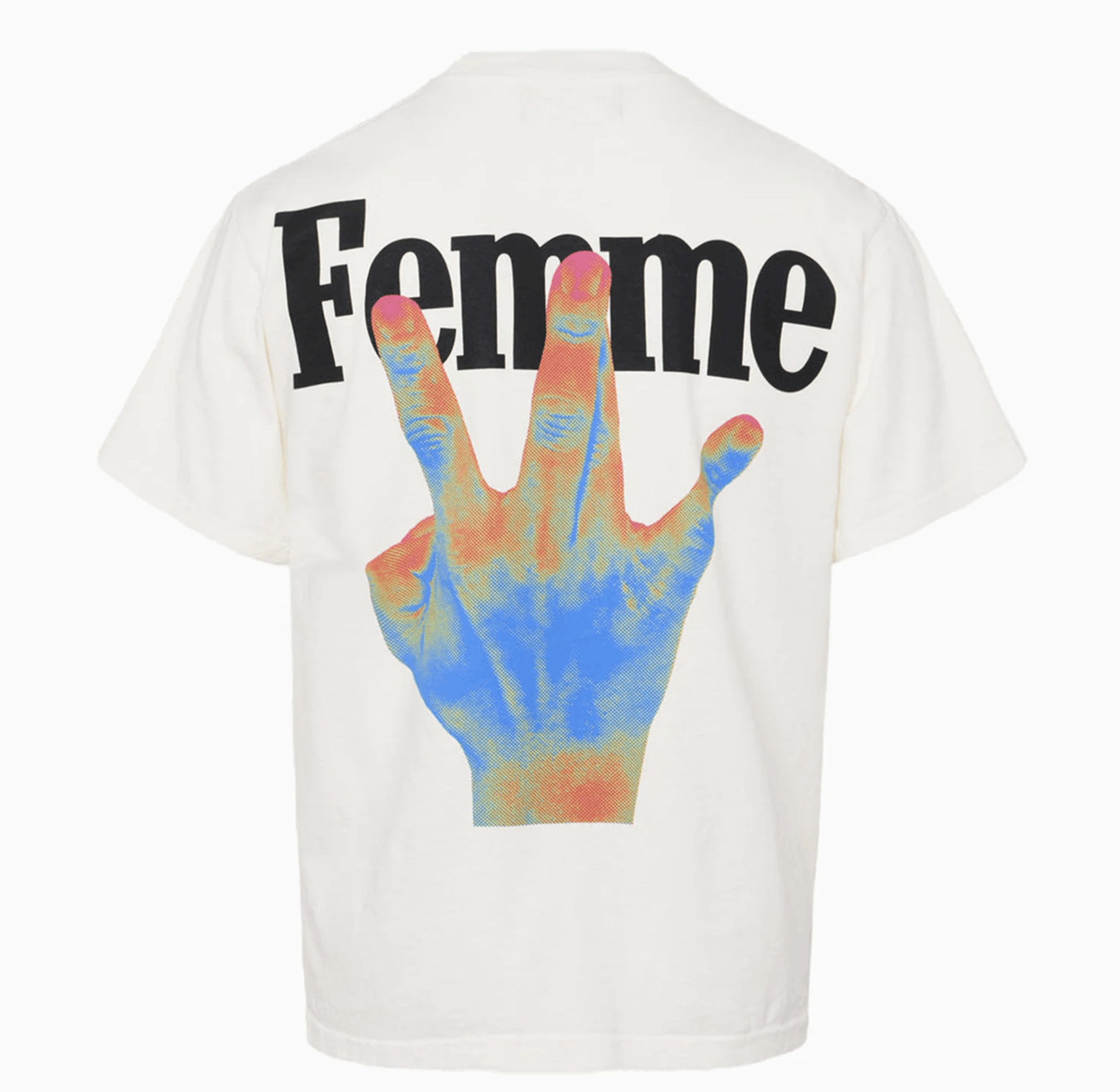 Homme + Femme La Men's Twisted Fingers T Shirt With Infrared Size US L / EU 52-54 / 3 - 4 Thumbnail