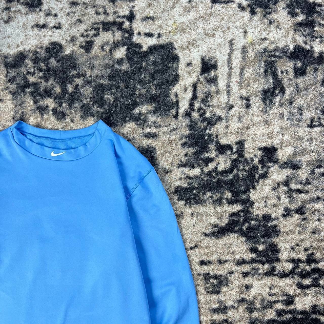 Nike Nike Center Swoosh Vintage Y2K Dry-Fit Longsleeve Size US XL / EU 56 / 4 - 2 Thumbnail