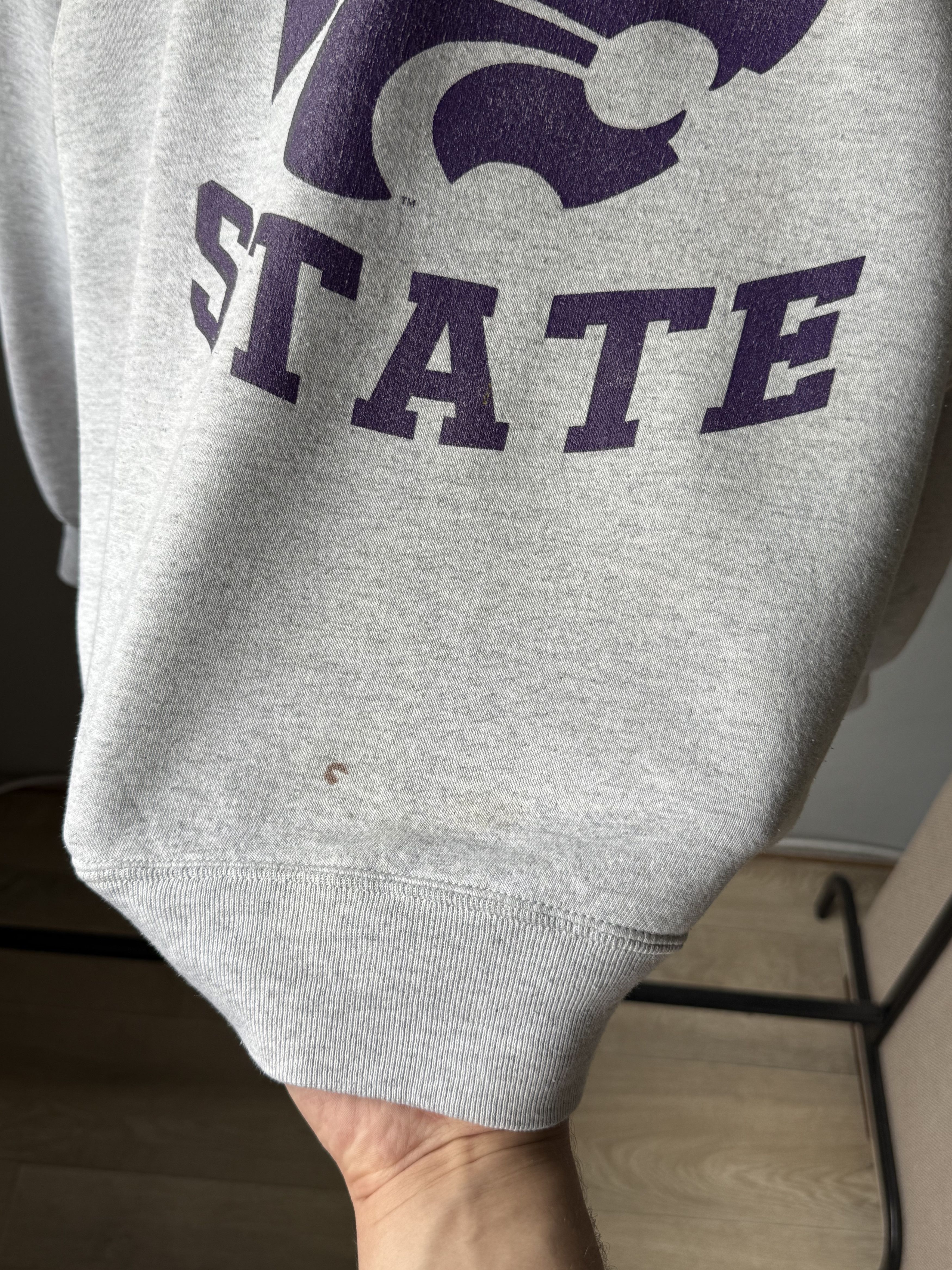 Russell Athletic Vintage Russel Athletic Kansas State Sweatshirt Made in USA Size US L / EU 52-54 / 3 - 9 Thumbnail