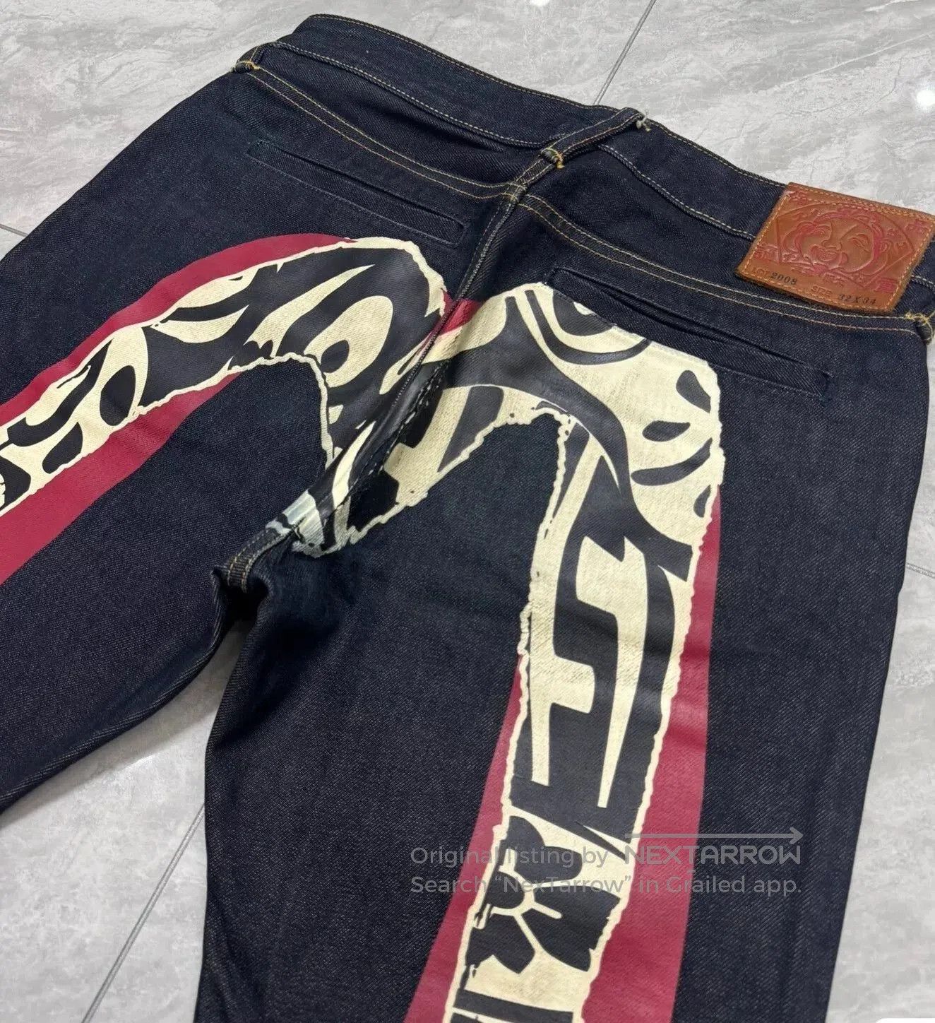 Evisu Evisu Selvedge Raw Denim Jeans. Size US 32 / EU 48 - 3 Thumbnail