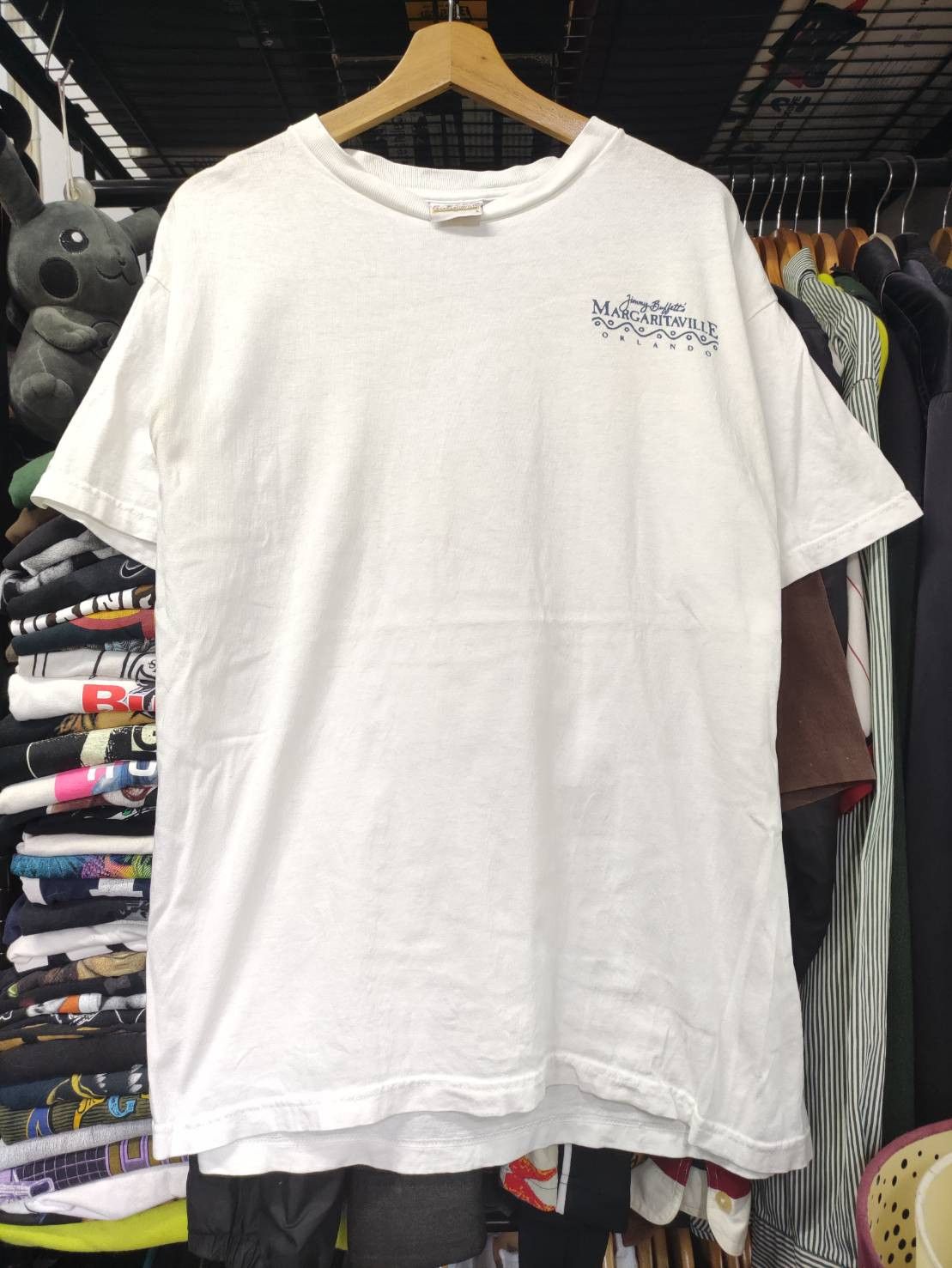 Band Tees Vtg 90's Jimmy Buffet Margaritaville Orlando T-Shirt Size US L / EU 52-54 / 3 - 2 Thumbnail
