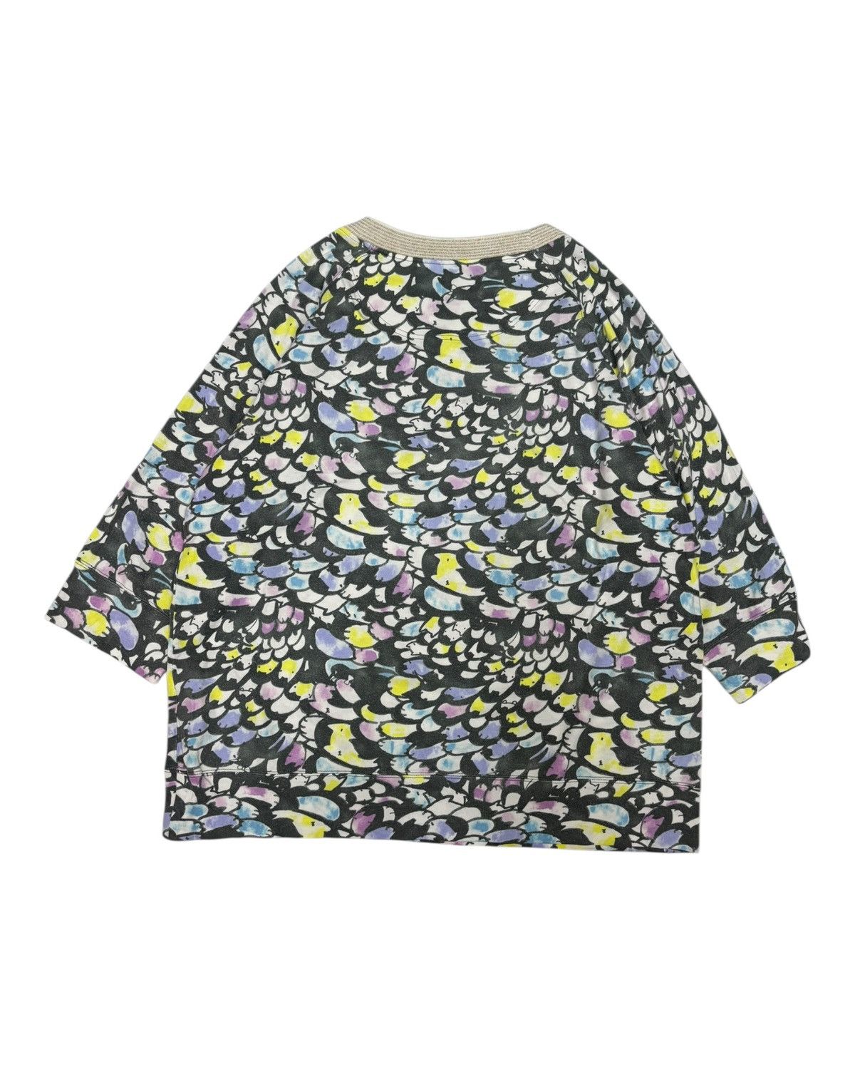 Tsumori Chisato 🔥TSUMORI CHISATO ARTISTIC PATTERN WITH RIBBON TIE DETAIL Size M / US 6-8 / IT 42-44 - 6 Thumbnail