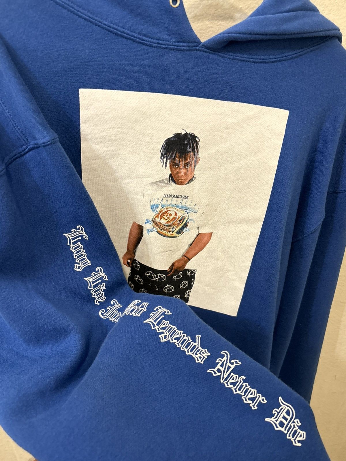 Revenge blue Revenge x Juice WRLD Legends Never Die hoodie Size US L / EU 52-54 / 3 - 4 Thumbnail