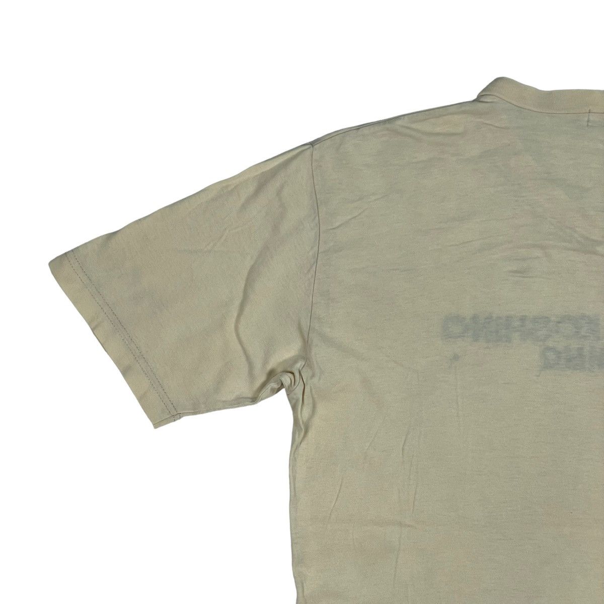 Hiroko Koshino Homme 🔥LAST PRICE🔥 Vintage Hiroko Koshino Homme BeigeTee Size US L / EU 52-54 / 3 - 9 Thumbnail