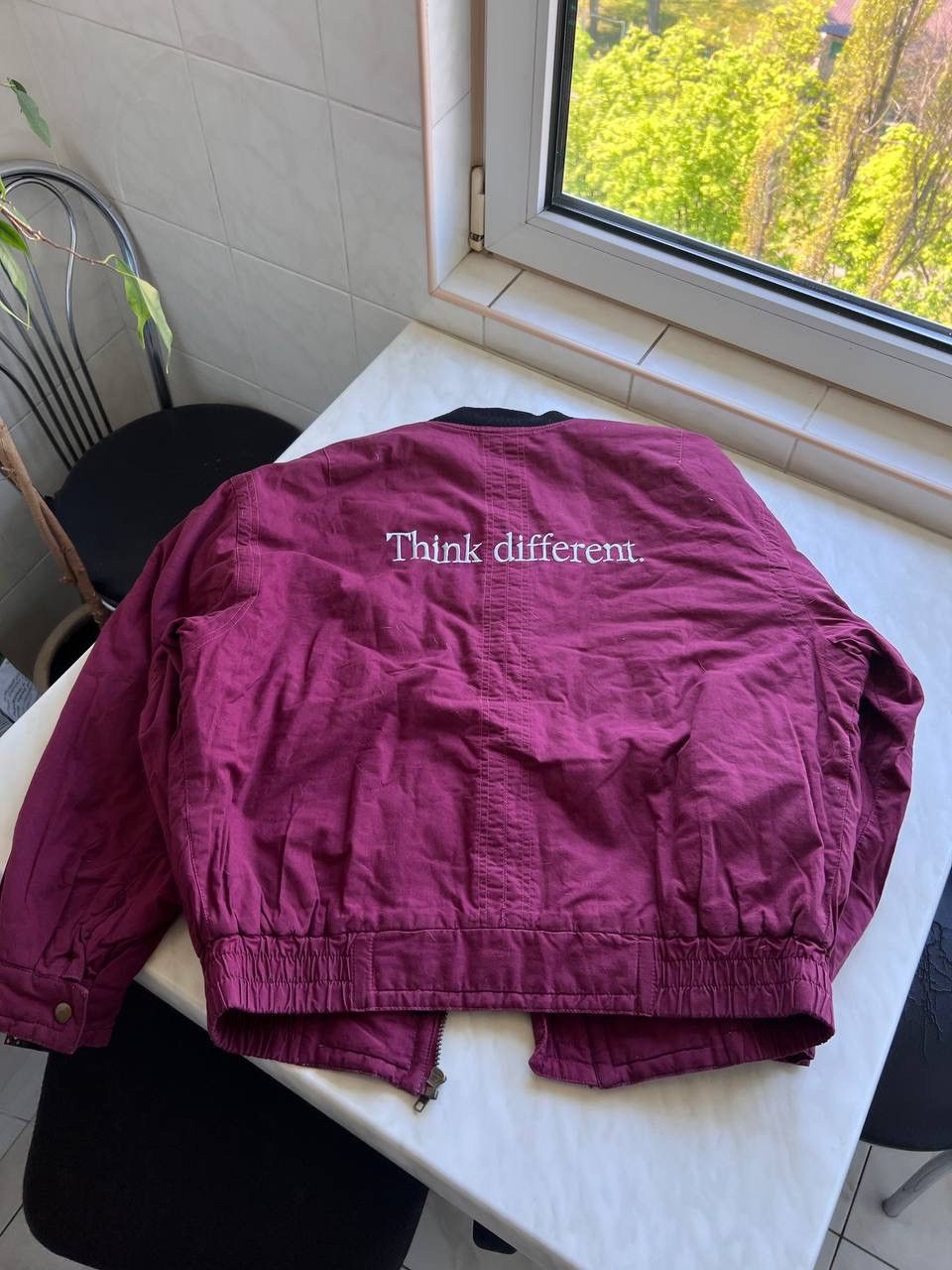 Apple 2003/04 Vintage Apple Think Different Bomber Jacket Size M Size US M / EU 48-50 / 2 - 2 Thumbnail