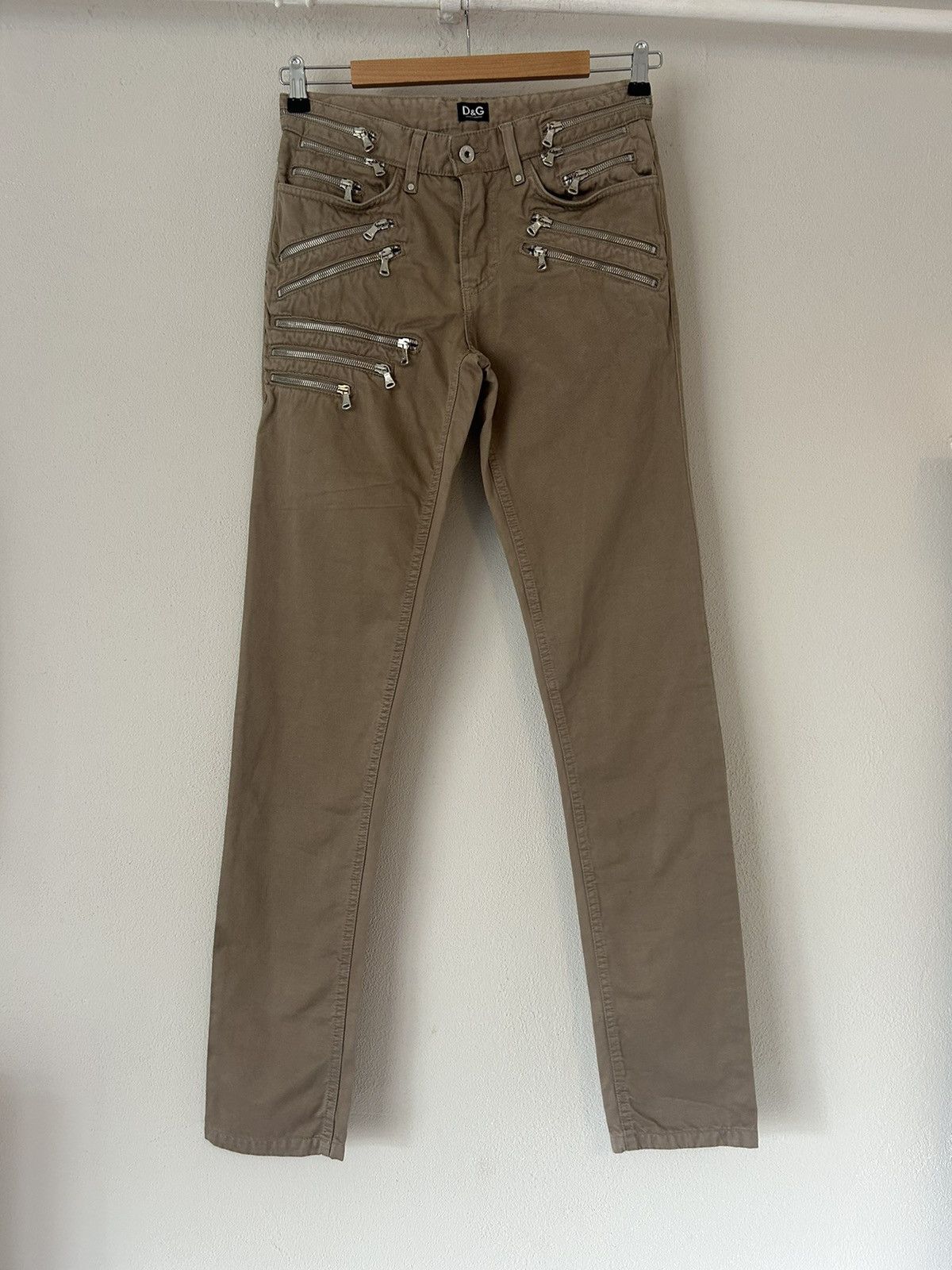 Dolce & Gabbana Zipper Jeans Size US 31 - 1 Thumbnail