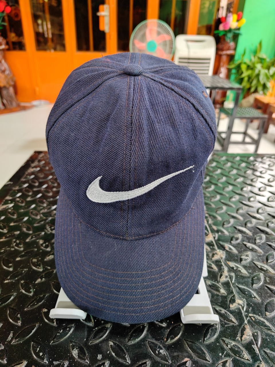 Nike Vintage Nike x Los Angeles Dodger Swoosh Snapback Hat Size ONE SIZE - 1 Thumbnail