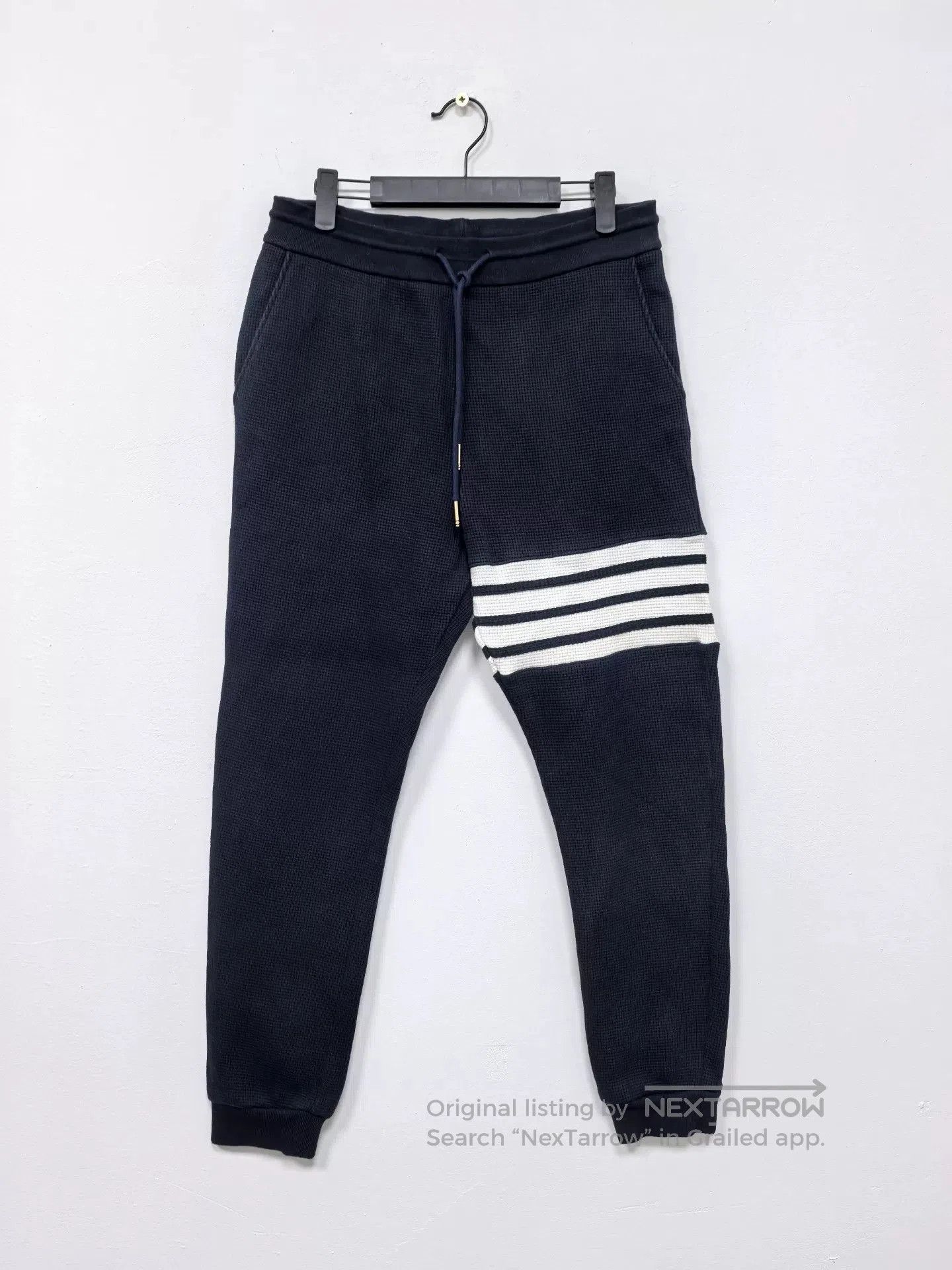Thom Browne Thom Browne Classic Waffle Sweatpants. Size US 31 - 2 Thumbnail