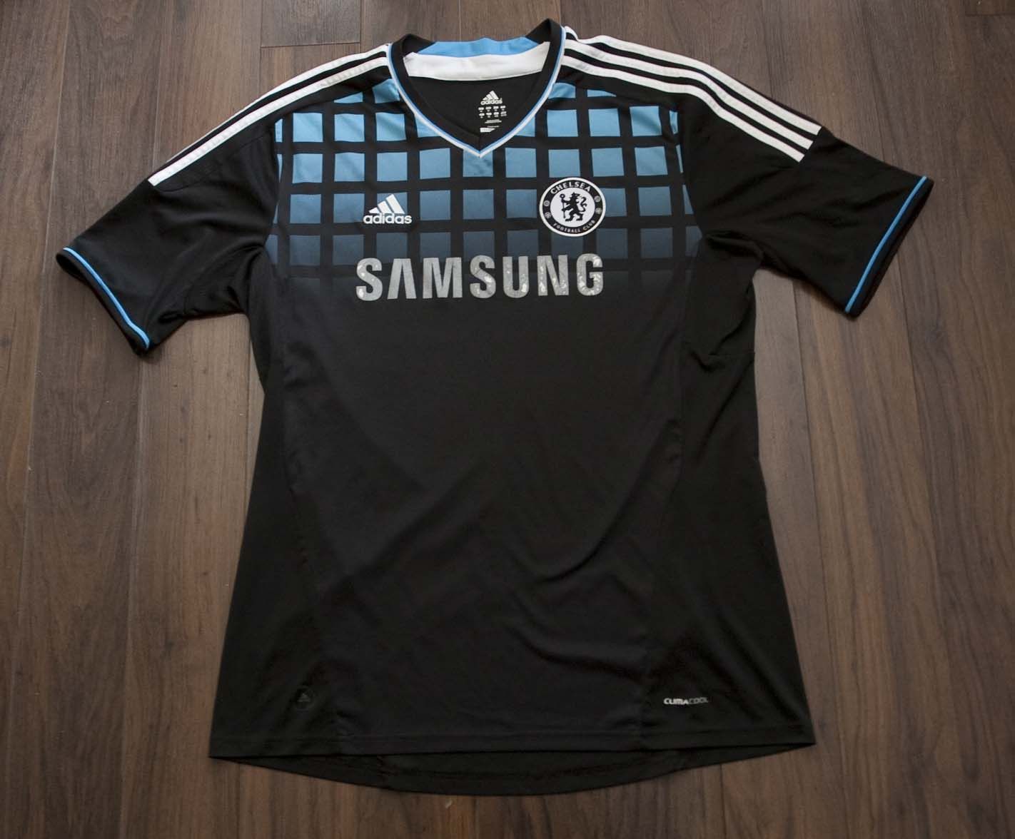 Adidas Chelsea FC Jersey Adidas 2011 Size XL Black Size US XL / EU 56 / 4 - 1 Thumbnail