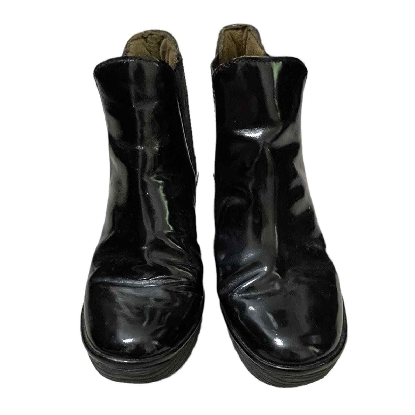 Fly London Fly London Yoss Patent Leather Platform Ankle Boot Size US 6.5 / IT 36.5 - 4 Thumbnail