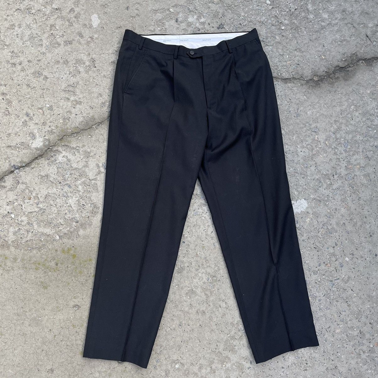 Balmain Vintage Balmain Trousers Pants Y2K 90s USA Size US 36 / EU 52 - 2 Thumbnail