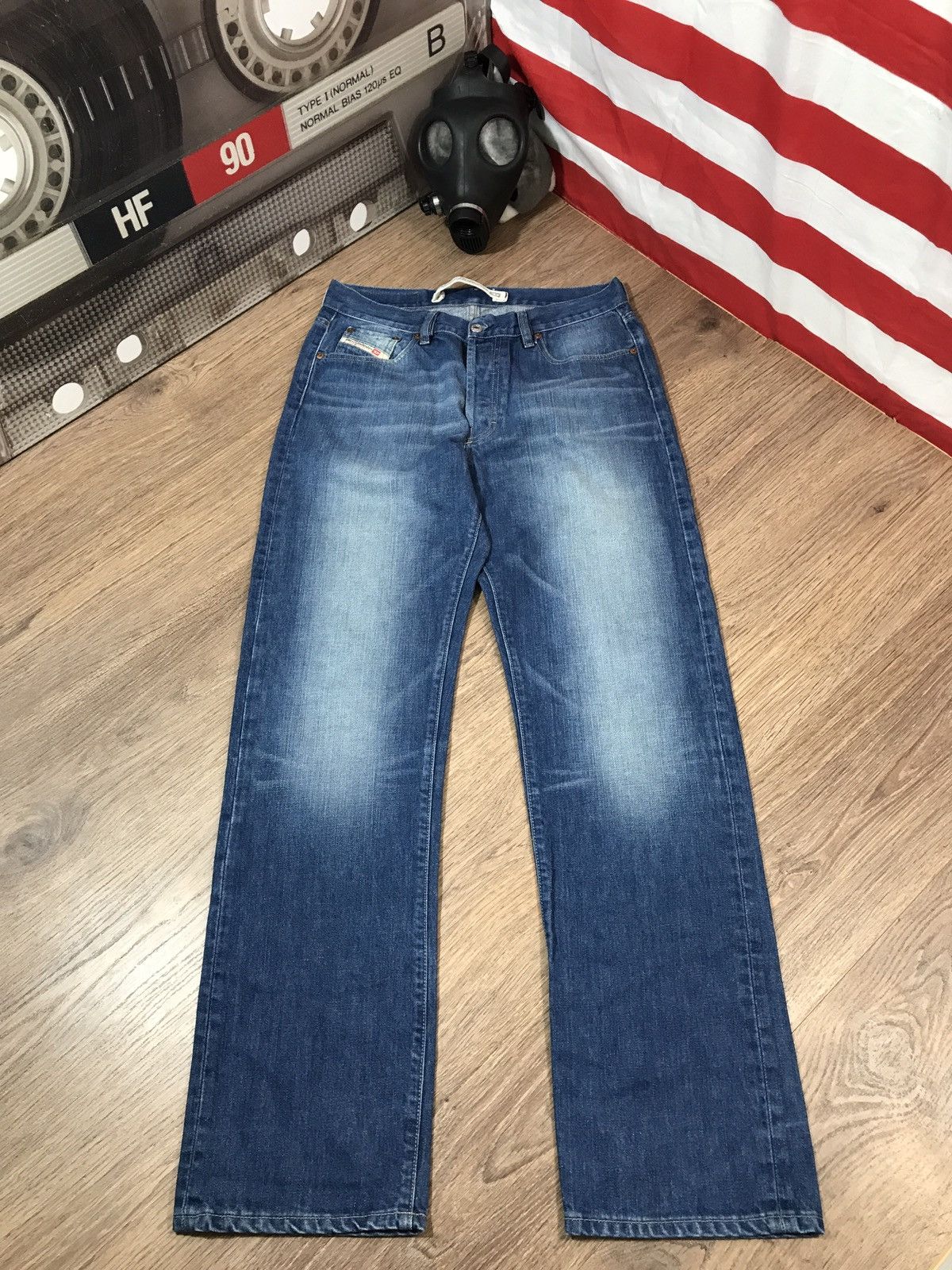 Diesel × Vintage Vintage Diesel Distressed Denim Pants Jeans Size 33 Size US 33 - 1 Thumbnail