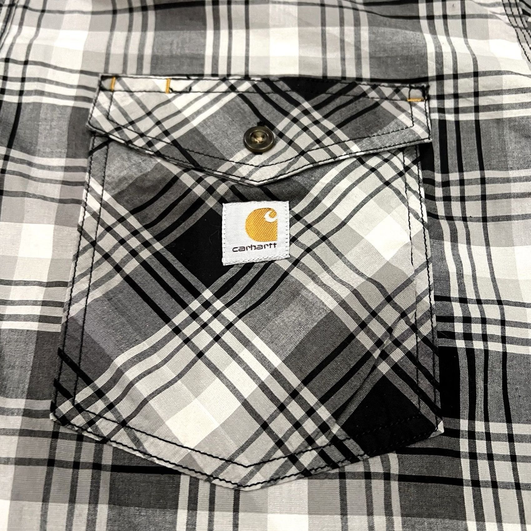 Carhartt Carhartt Men's 2XL Plaid Button-Up Shirt Rugged Flex Relaxed Fit Long Sleeve Multicolor Pattern Casual Workwear Outdoors Mens Size US XXL / EU 58 / 5 - 5 Thumbnail