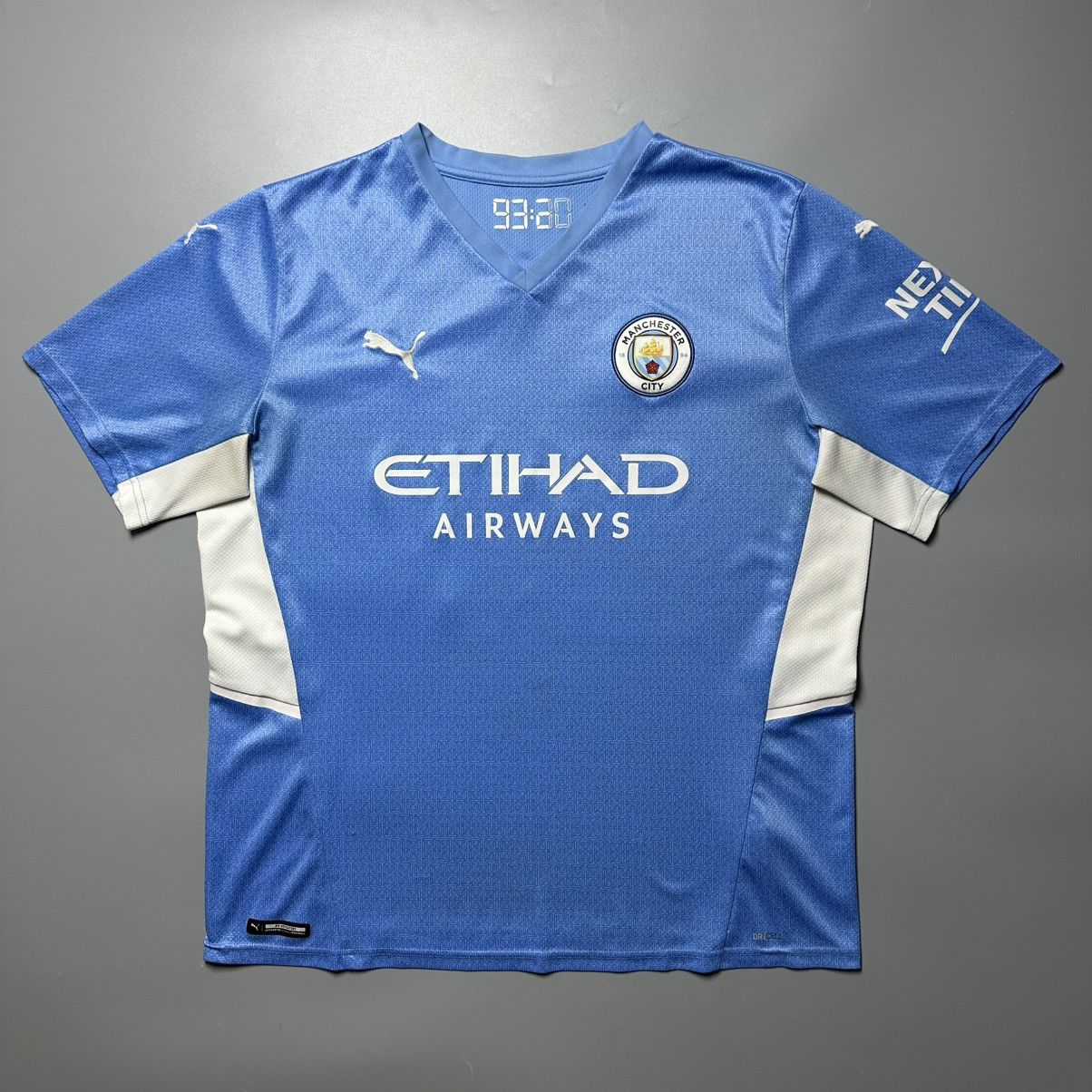 Puma MAN CITY PUMA 2021/2022 FOOTBALL HOME JERSEY #26 MAHREZ Size US XL / EU 56 / 4 - 2 Thumbnail