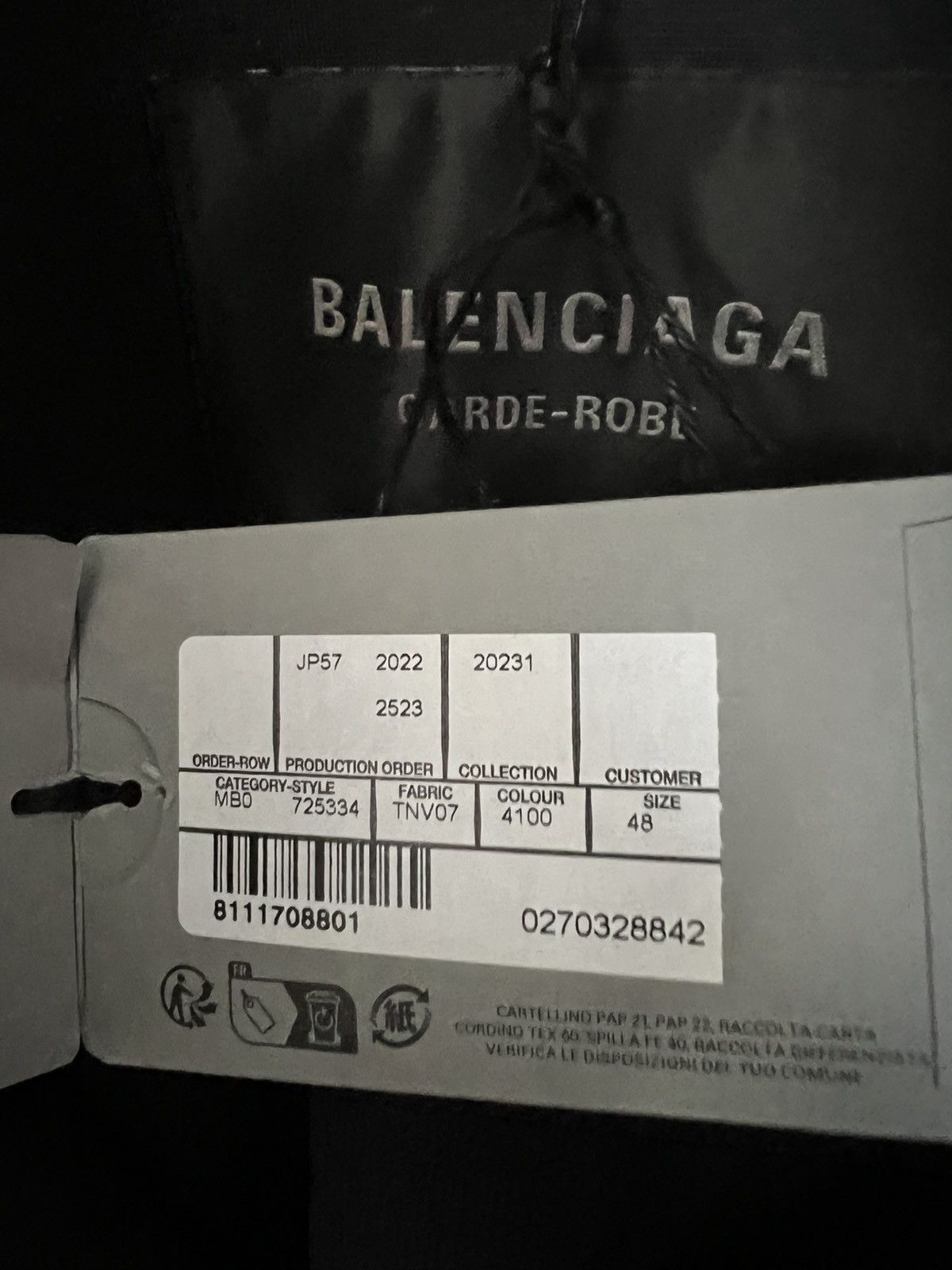 Balenciaga Balenciaga Track Suit Jacket - Garde-Robe Size US M / EU 48-50 / 2 - 11 Thumbnail