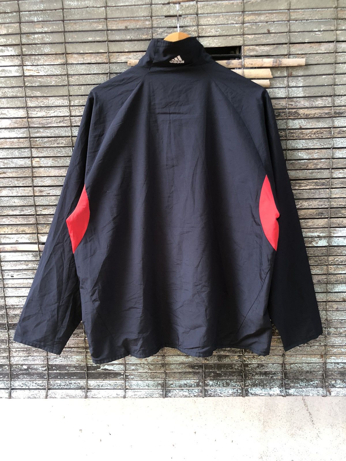 Adidas 🔥Vintage🔥90s Adidas UEFA AC Milan Fullzipper Jackets Size US XL / EU 56 / 4 - 13 Thumbnail