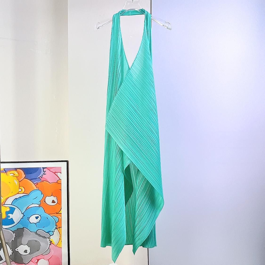 Pleats Please Issey Miyake Pleats Please Issey Miyake Pleated Halter Top Size 5 Size XL / US 12-14 / IT 48-50 - 1 Thumbnail