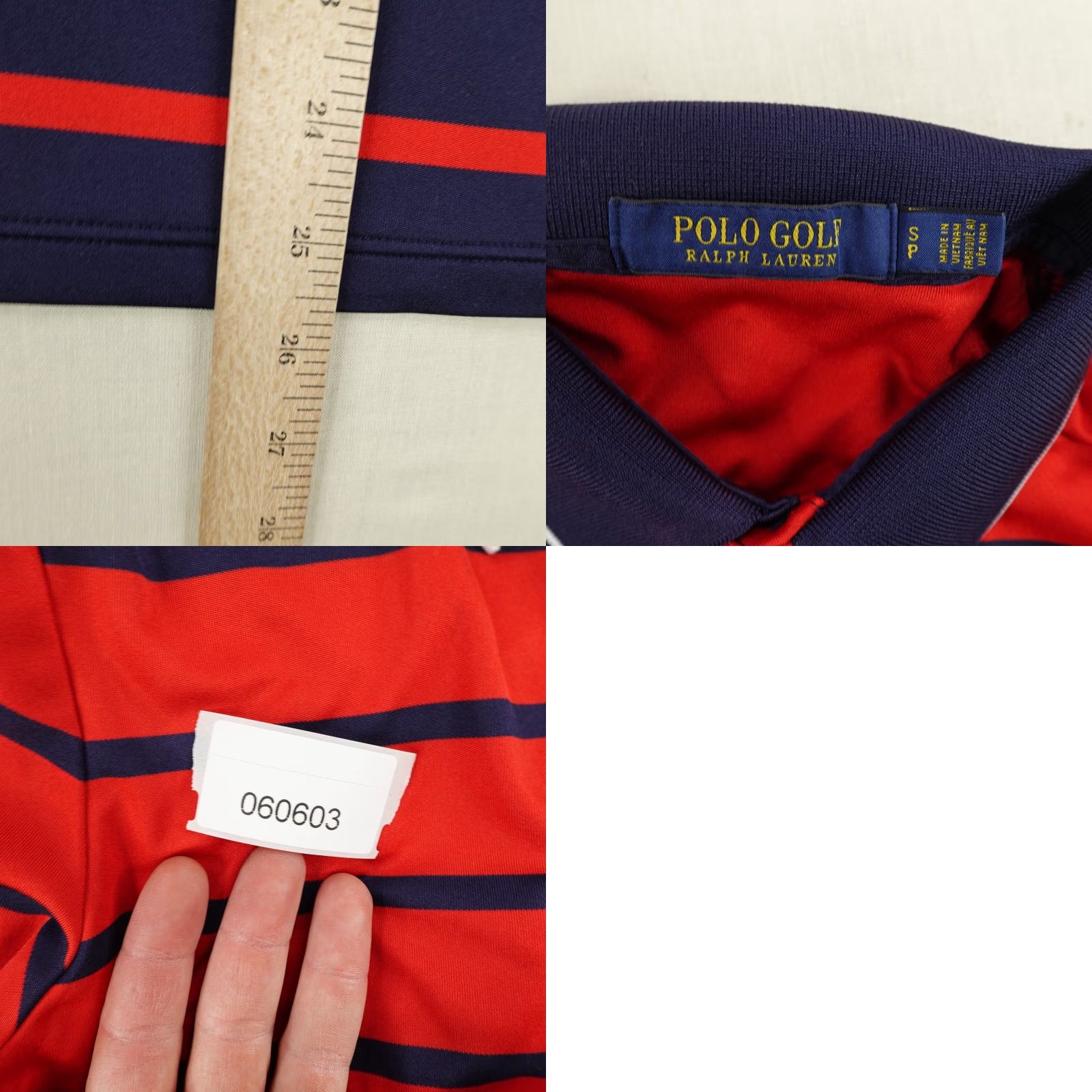 Ralph Lauren Ralph Lauren Polo Shirt Womens Small Red Stripes Golf USGA Pebble Beach Top Shirt Womens Small Red Stripes Golf USGA Pebble Beach Top Size S / US 4 / IT 40 - 8 Thumbnail