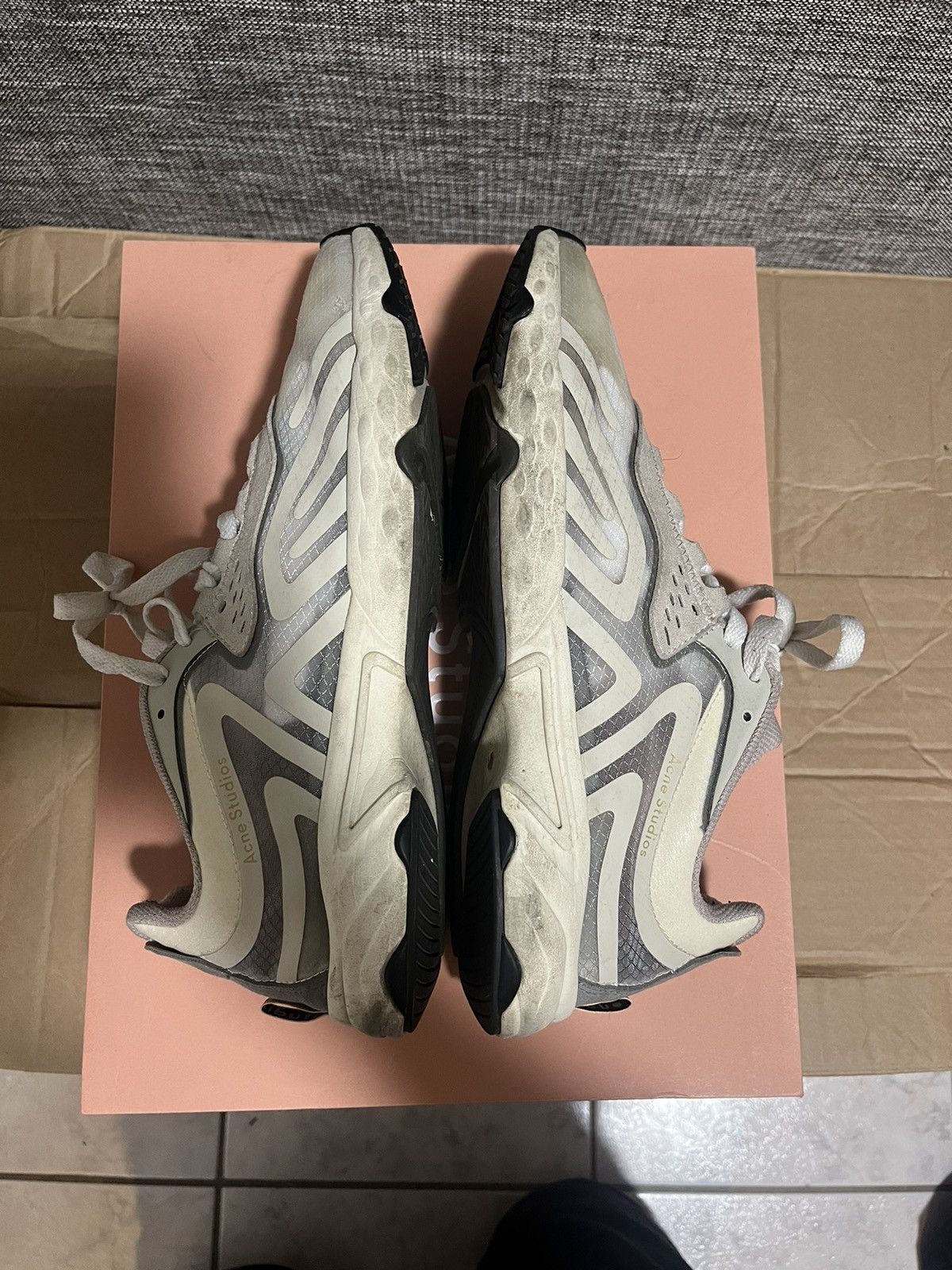 Acne Studios Acne Studios Trail Mesh Runner Sneaker (Size 42) Size US 9.5 / EU 42-43 - 3 Thumbnail