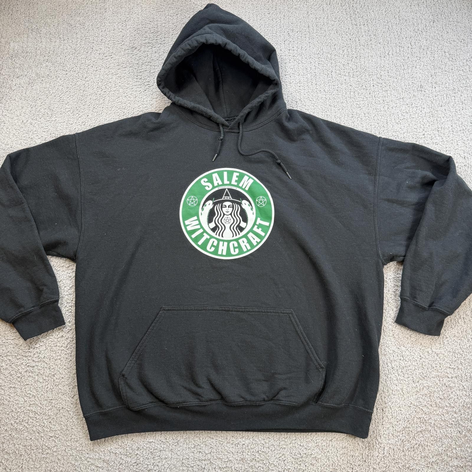 Other Salem Witchcraft Parody Coffee Logo Hoodie Gothic Occult XL Size US XXL / EU 58 / 5 - 1 Thumbnail