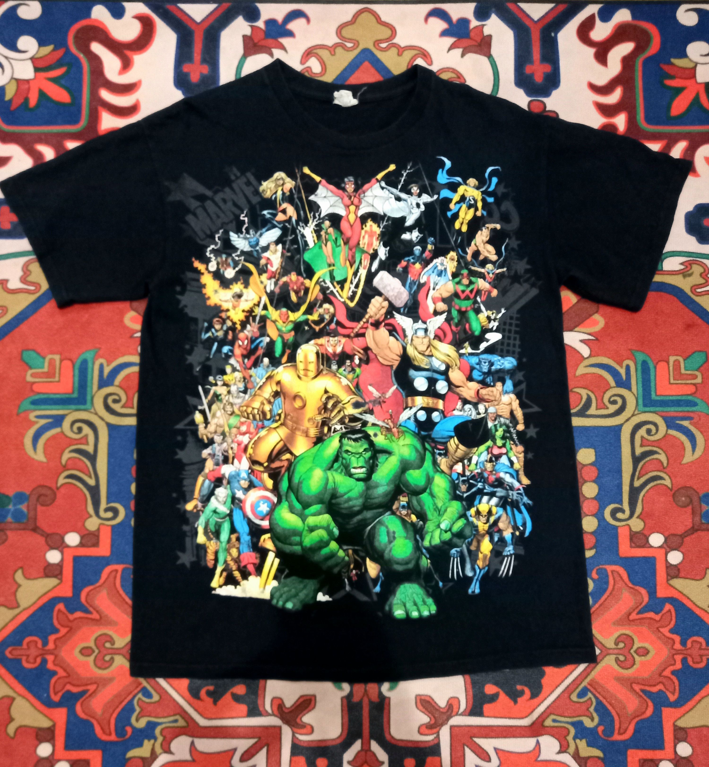 Cartoon Network × Marvel Comics Tee marvel allstar super heroes Size US L / EU 52-54 / 3 - 1 Thumbnail