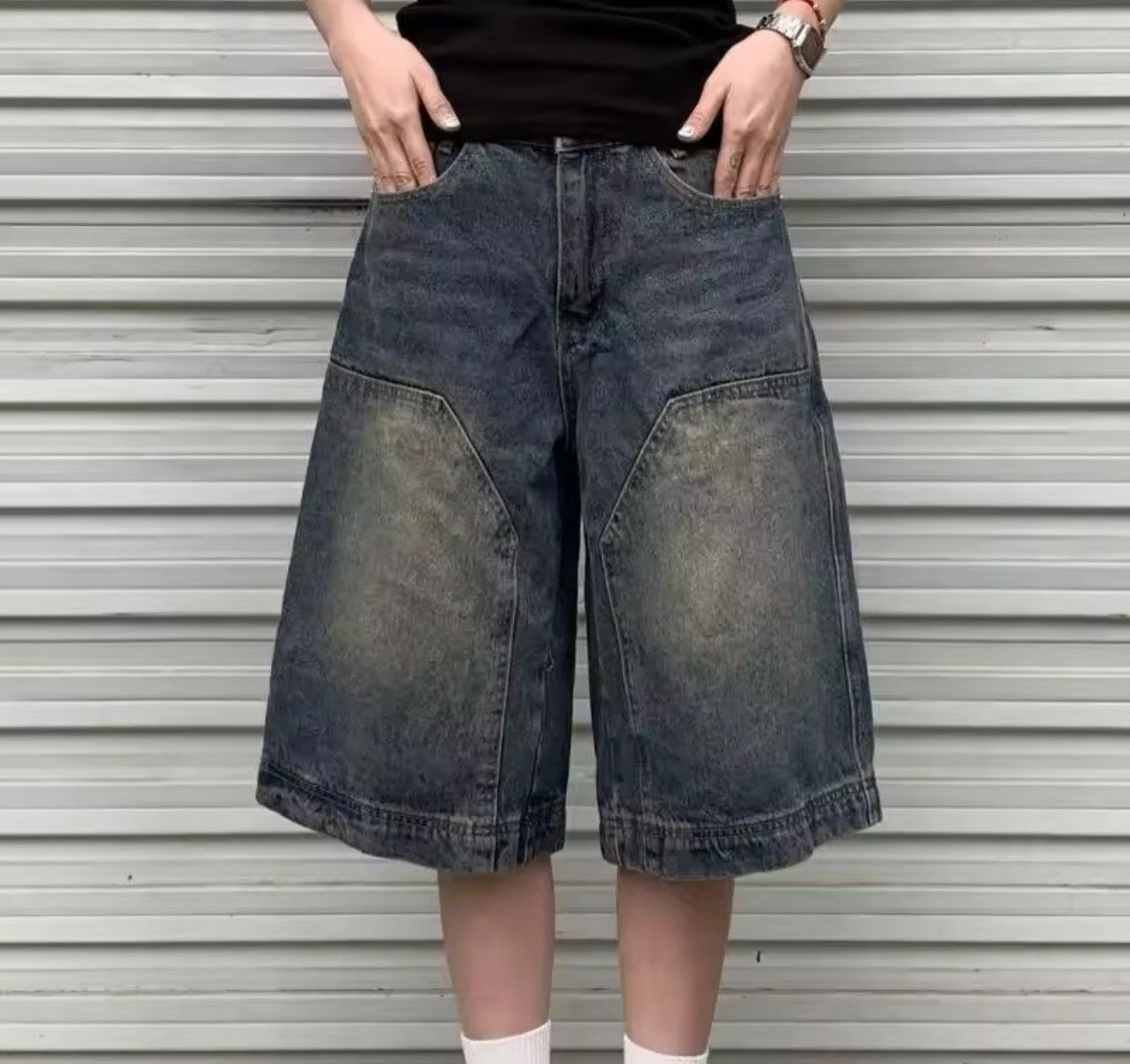 Japanese Brand × Jean Wide-Leg Versatile Jean Size US 29 - 1 Thumbnail