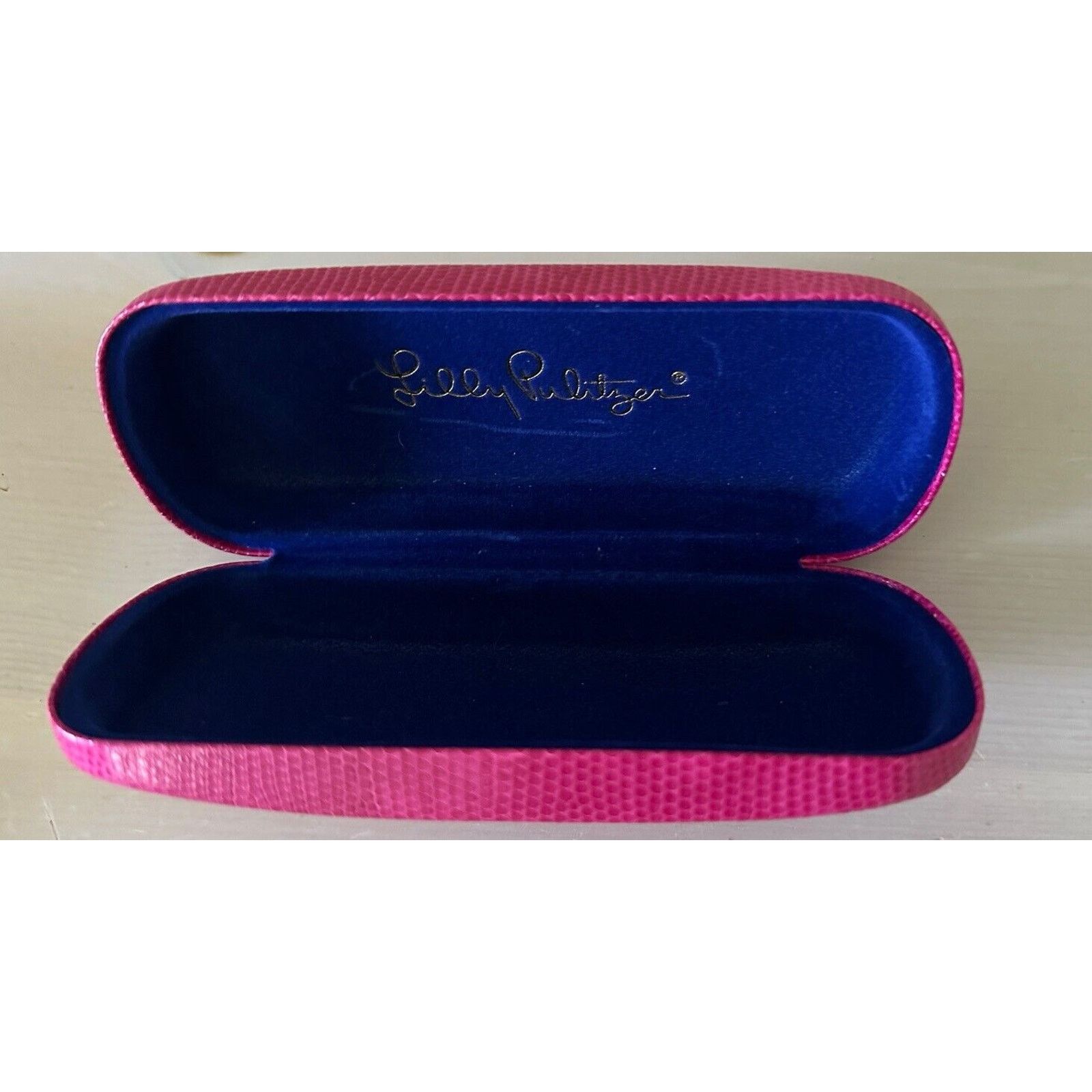 Lilly Pulitzer Lilly Pulitzer Pink Glasses Sunglasses Case Hard Shell Size ONE SIZE - 3 Thumbnail