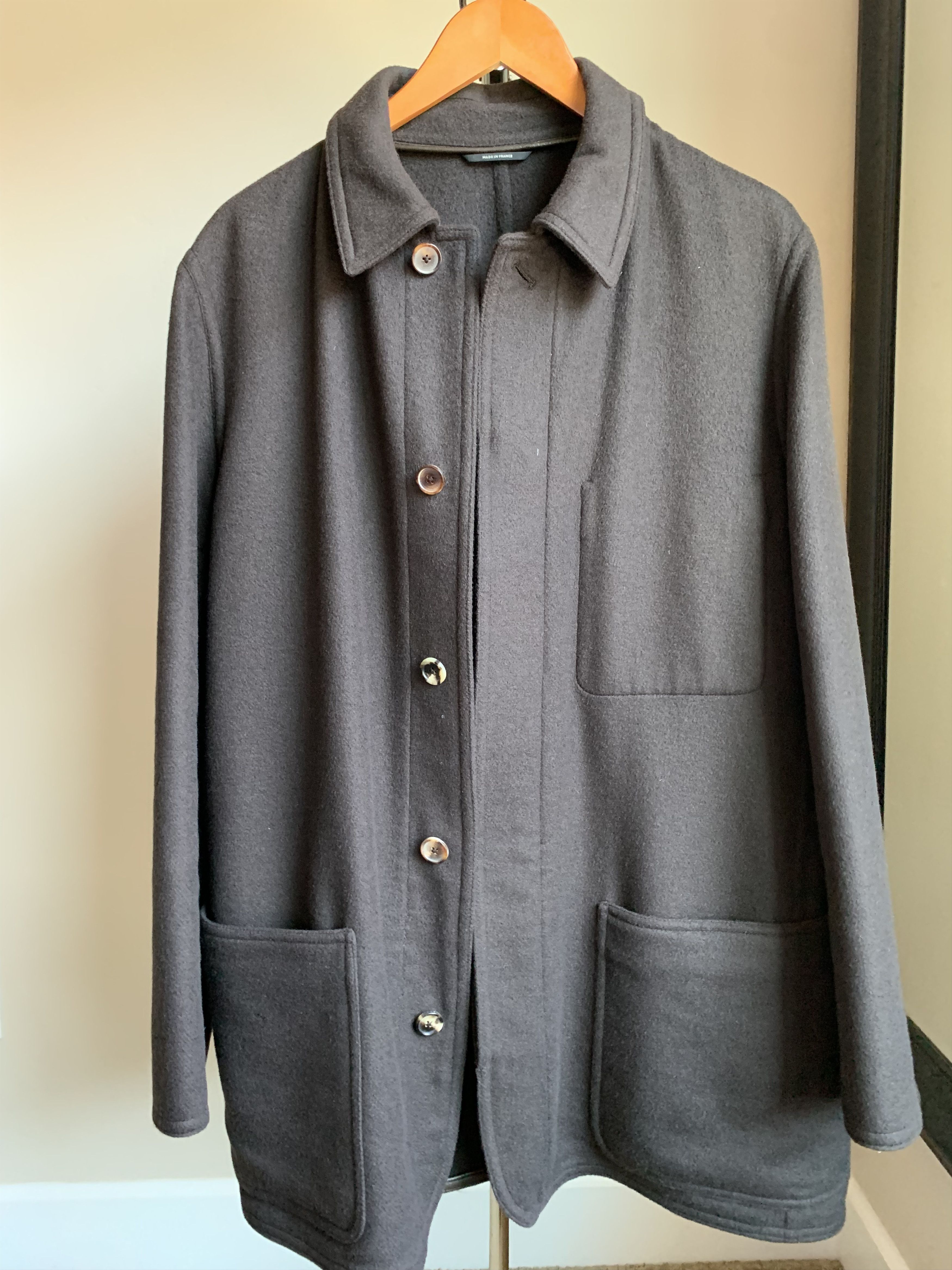 Hermes Hermes 100% cashmere button up jacket Size US M / EU 48-50 / 2 - 1 Thumbnail