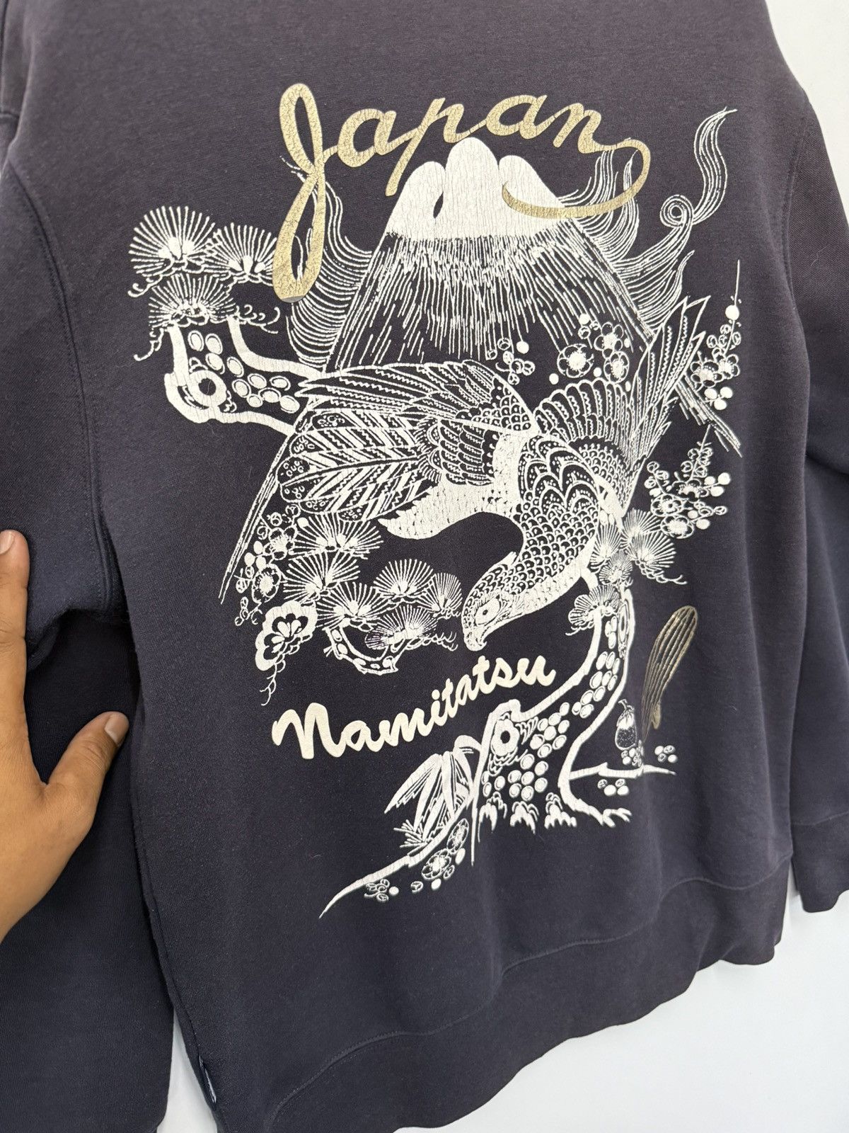 Edition Japan 🇯🇵 Japan Sukajan Style Sweatshirt - M Size US M / EU 48-50 / 2 - 10 Thumbnail