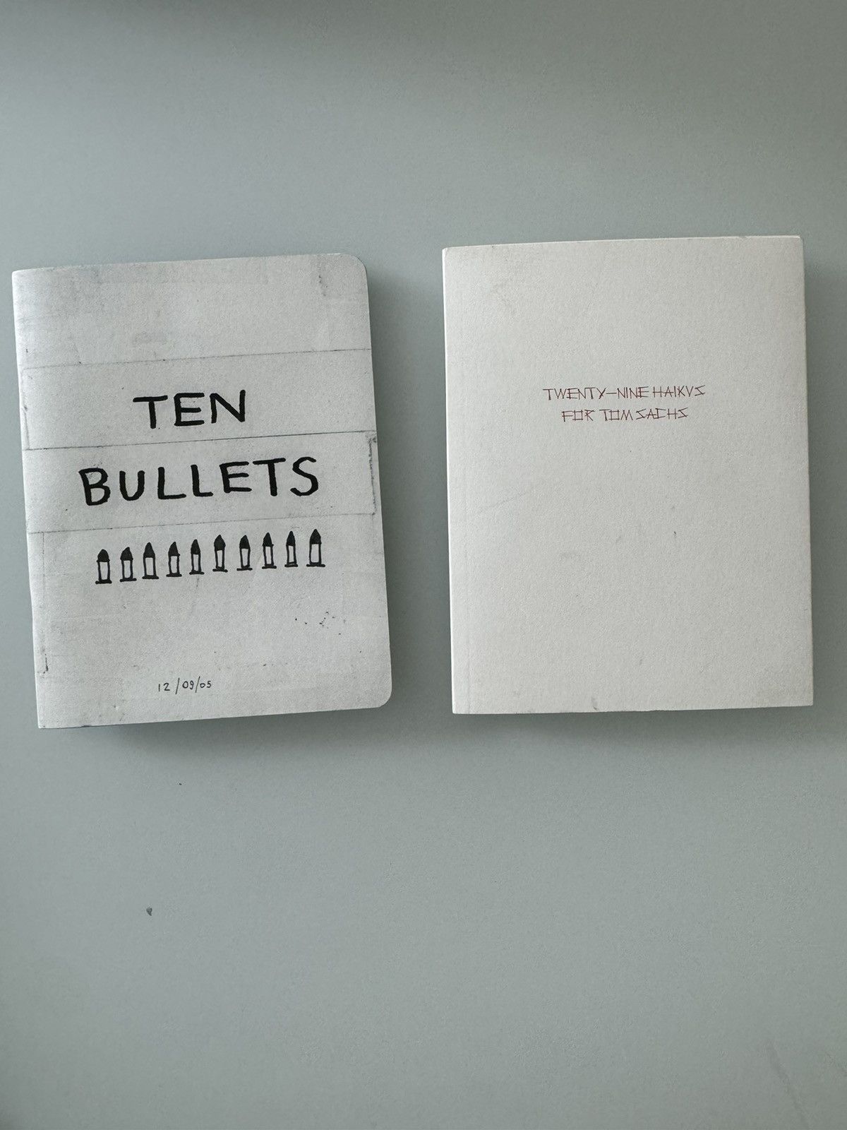 Tom Sachs Combo Rare! Tom Sachs “Ten Bullets” & Twenty-Nine Haikus Size ONE SIZE - 1 Thumbnail