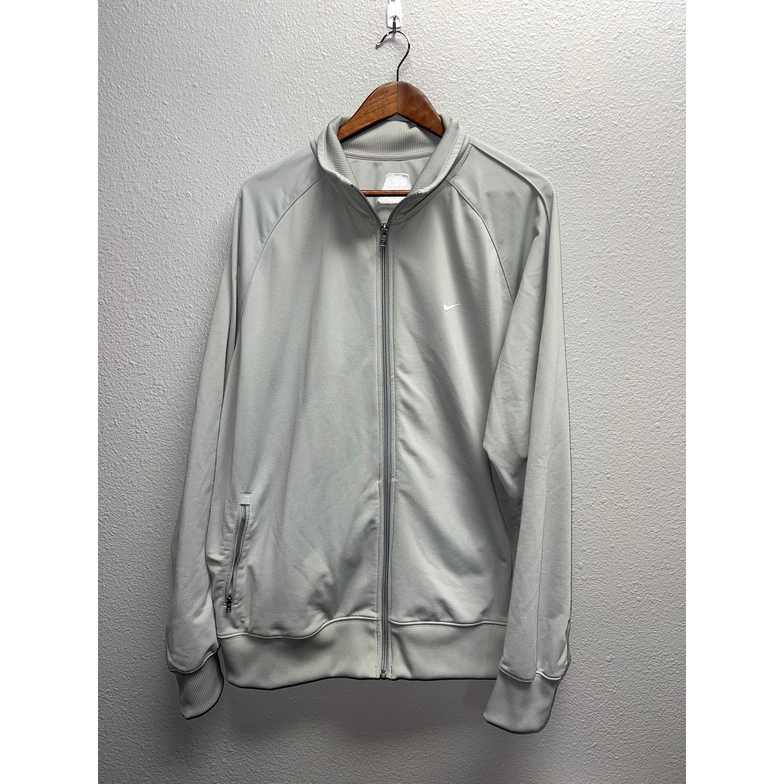 Vintage Vintage Nike USA Olympics Jacket Gray Full Zip Up Track 2XL Size US XXL / EU 58 / 5 - 1 Thumbnail